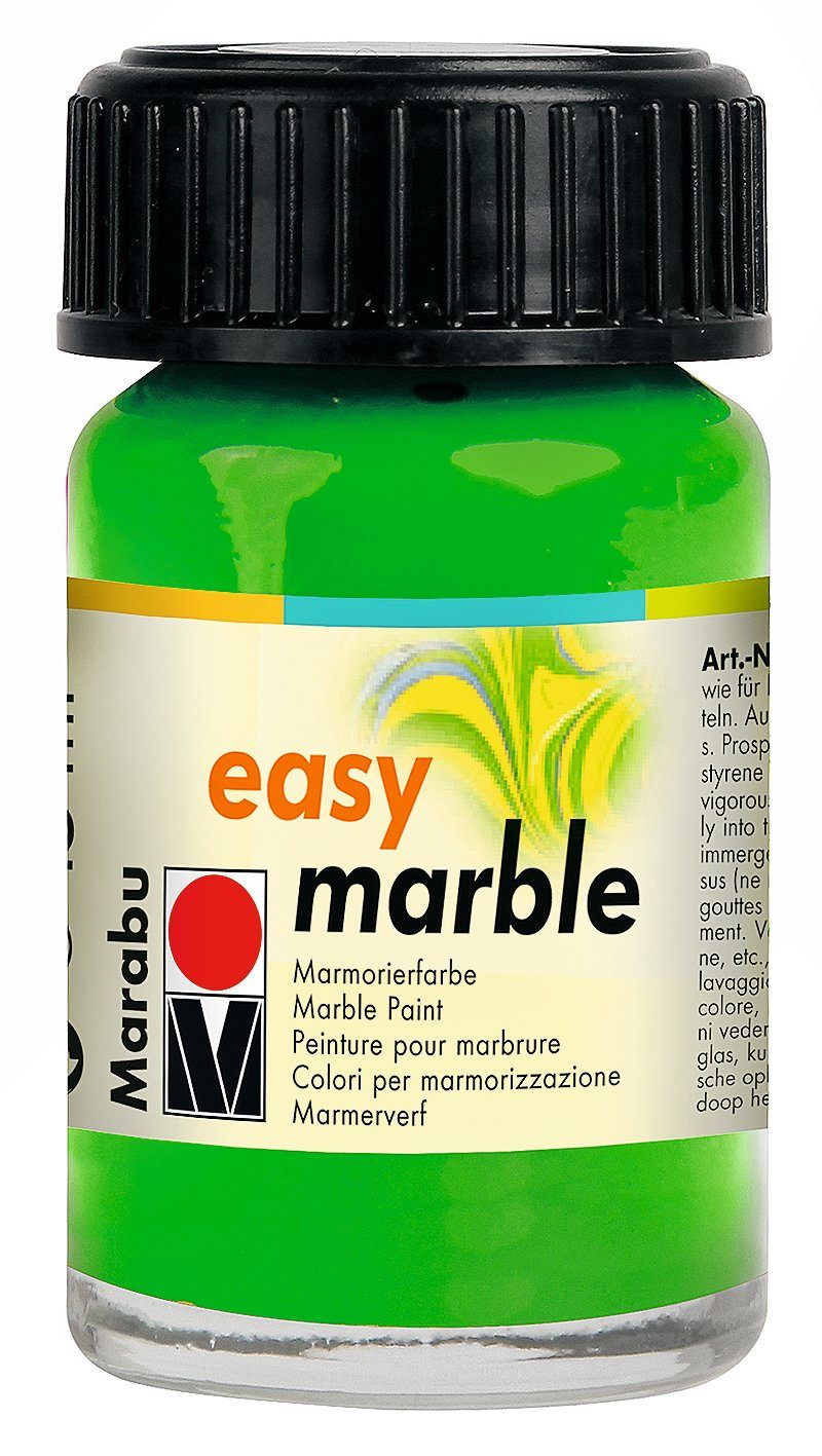 Marabu Bastelfarbe Easy Marble, 15 ml Hellgrün