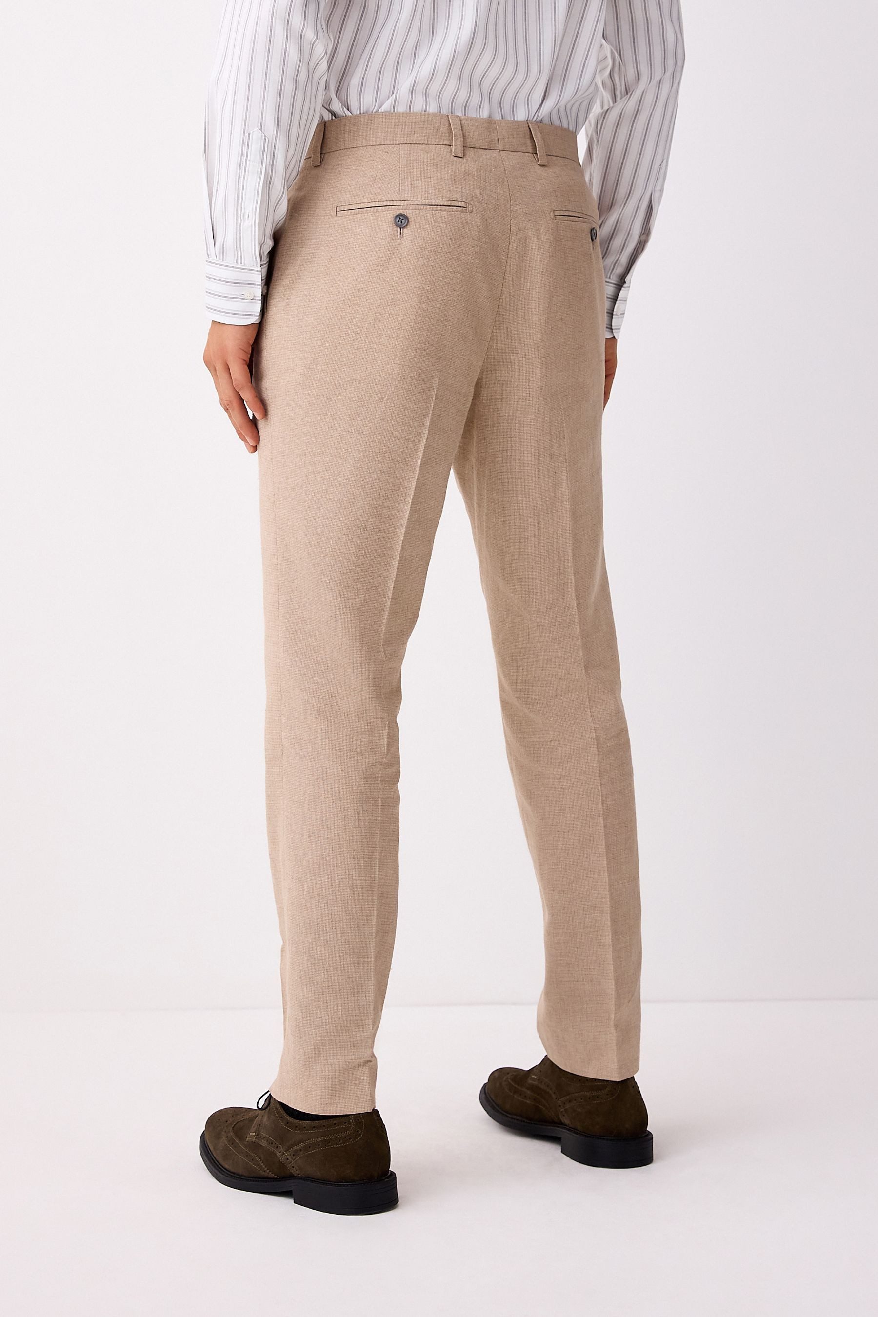 Next Anzughose Strukturierte Tailored Fit Anzughose günstig online kaufen
