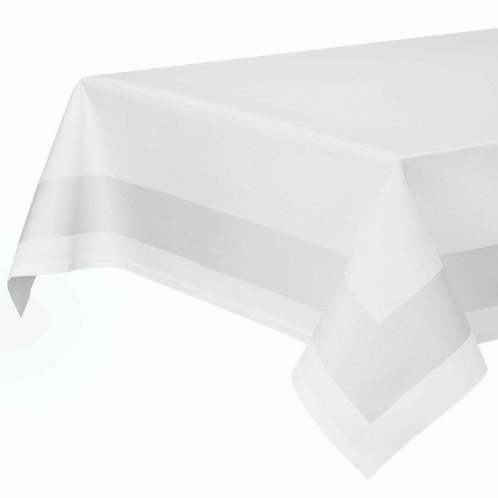 Clever-Kauf-24 Tischdecke Tischdecke Eleganz Tischwäsche weiß verschiedene Größen