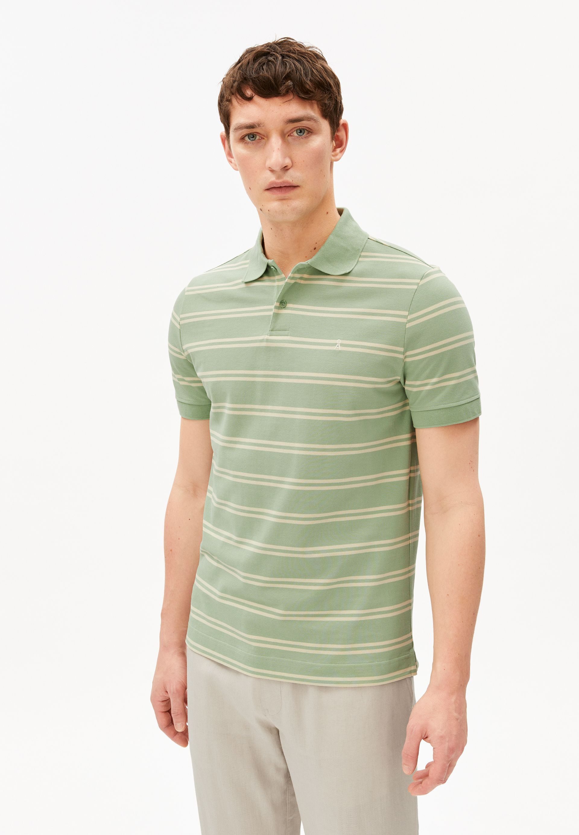 Armedangels Poloshirt STRIPED POLO Polo-Shirt aus 100% Bio-Baumwolle Regular Fit