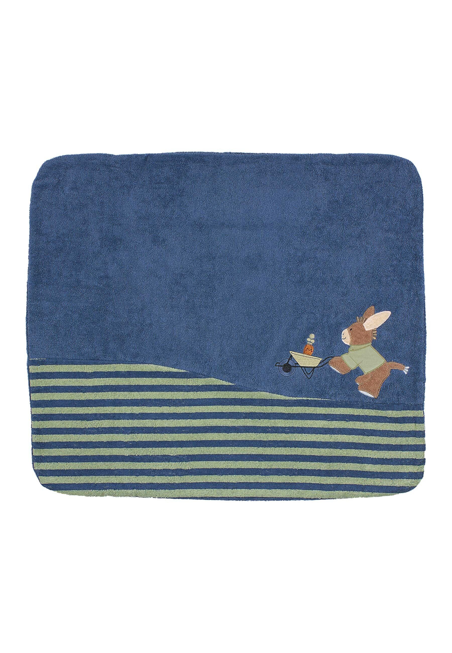 Sterntaler® Wickelauflagenbezug Sterntaler® Wickelauflagenbezug ESEL Emmilius (1-tlg), Wickelauflagenbezug aus Frottee für Wickelauflagen mit Maß 85 x 72 cm.