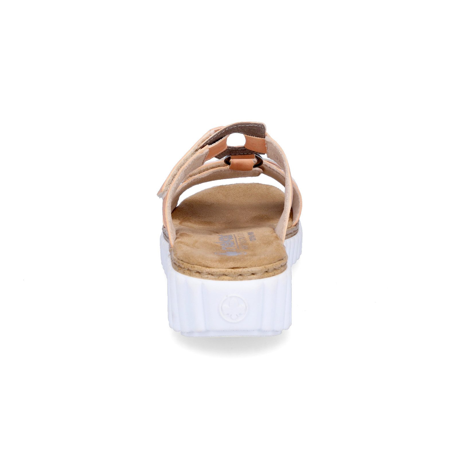 Rieker Rieker Damen Pantolette aprikot Pantolette