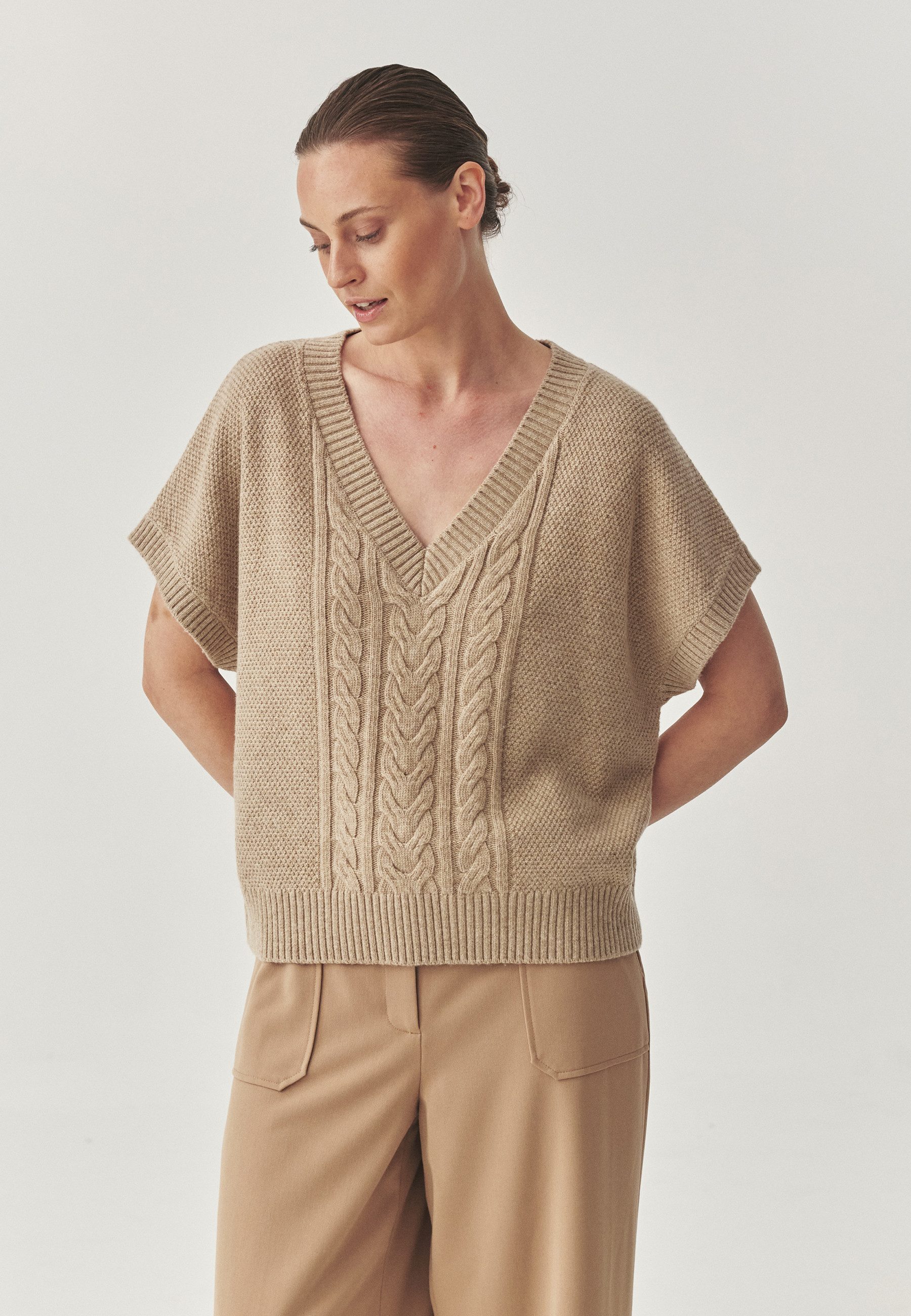 TATUUM Jerseyweste Weste Aus Wolle Und Cashmere-Mischung - Lena