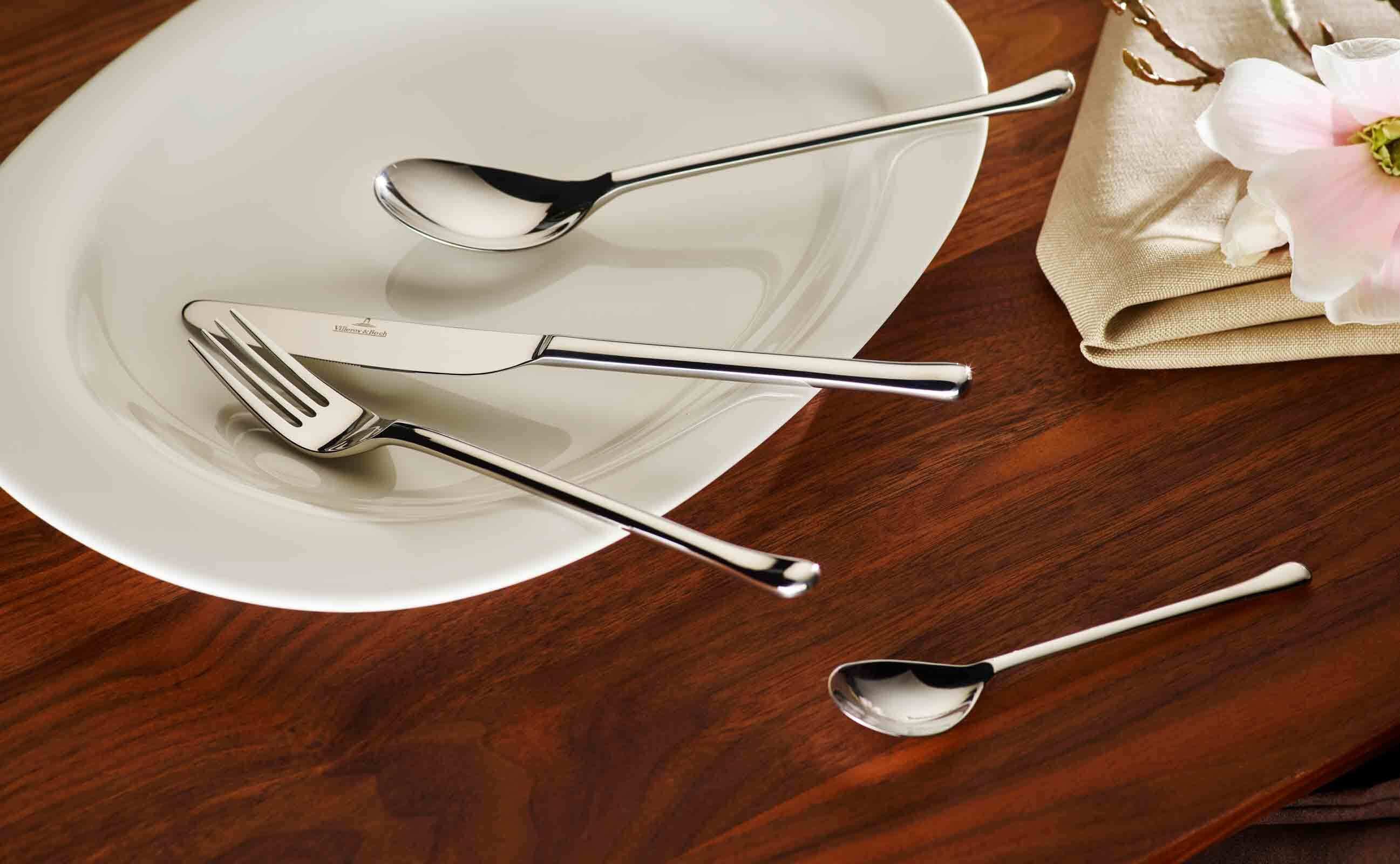 Villeroy & Boch Kaffeelöffel Udine Espressolöffel 10,6 cm 6er Set (6 Stück)