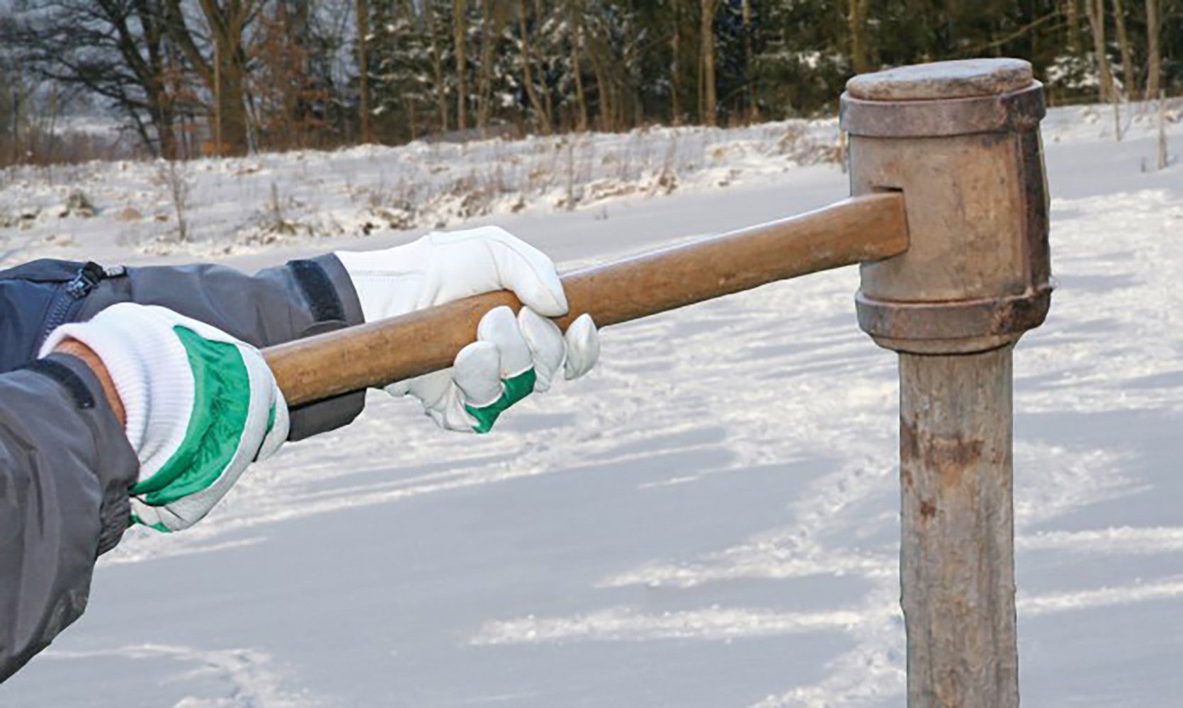 Winterhandschuh 9 Kerbl Handschuh II Gartenhandschuhe Wood Strickbund, Ziege mit Gr.