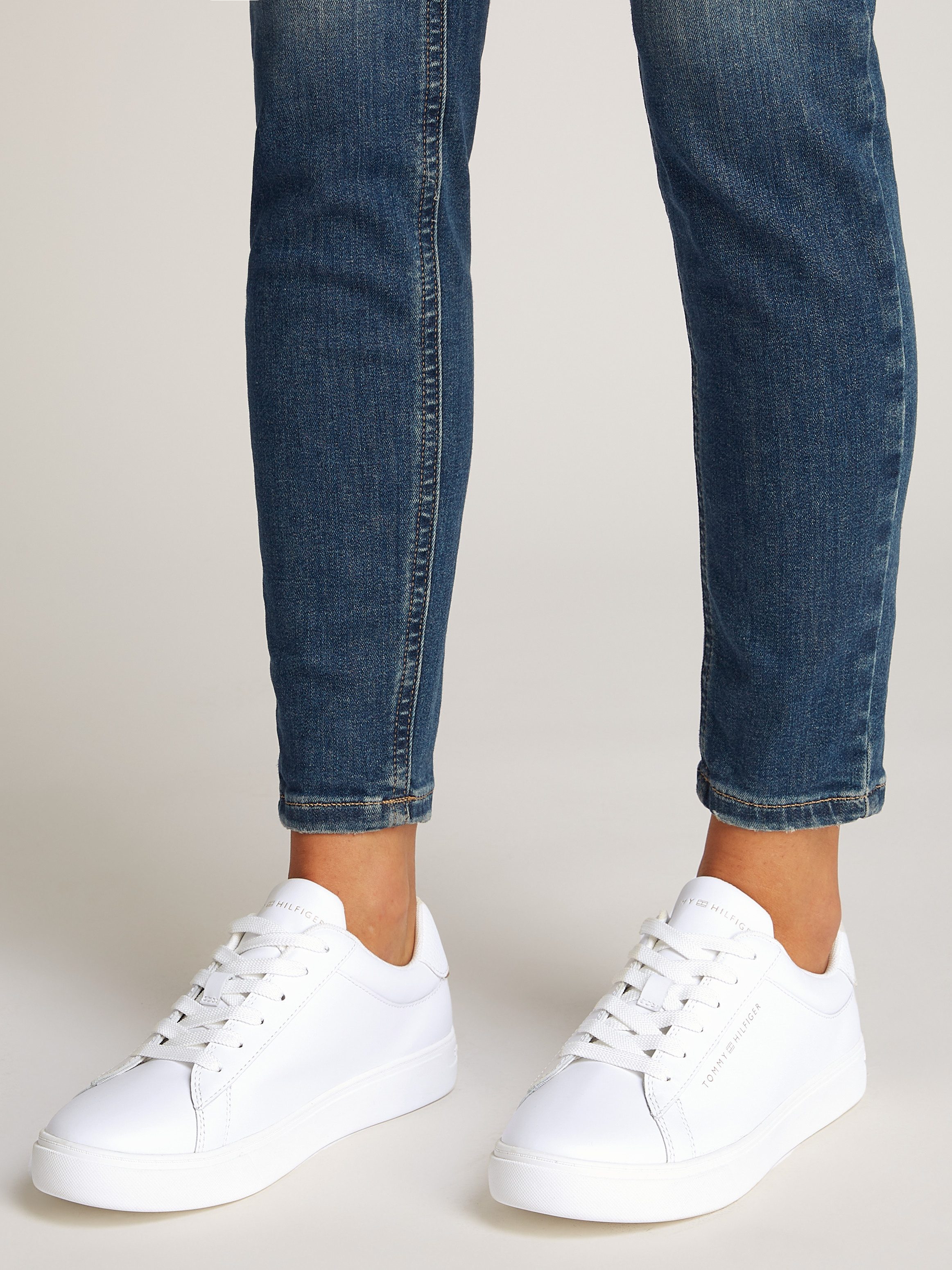 Tommy Hilfiger ESSENTIAL COURT SNEAKER Plateausneaker, Freizeitschuh, Halbs günstig online kaufen