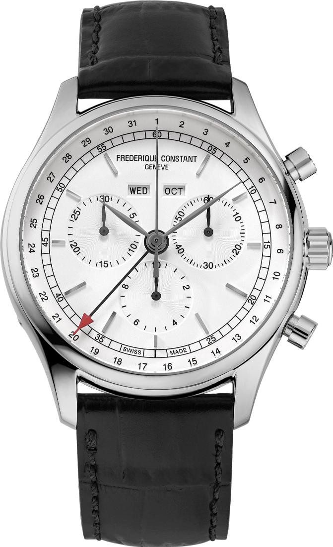 Frederique Constant Chronograph Classics Quartz Chrono.Big Date Herrenchronograph