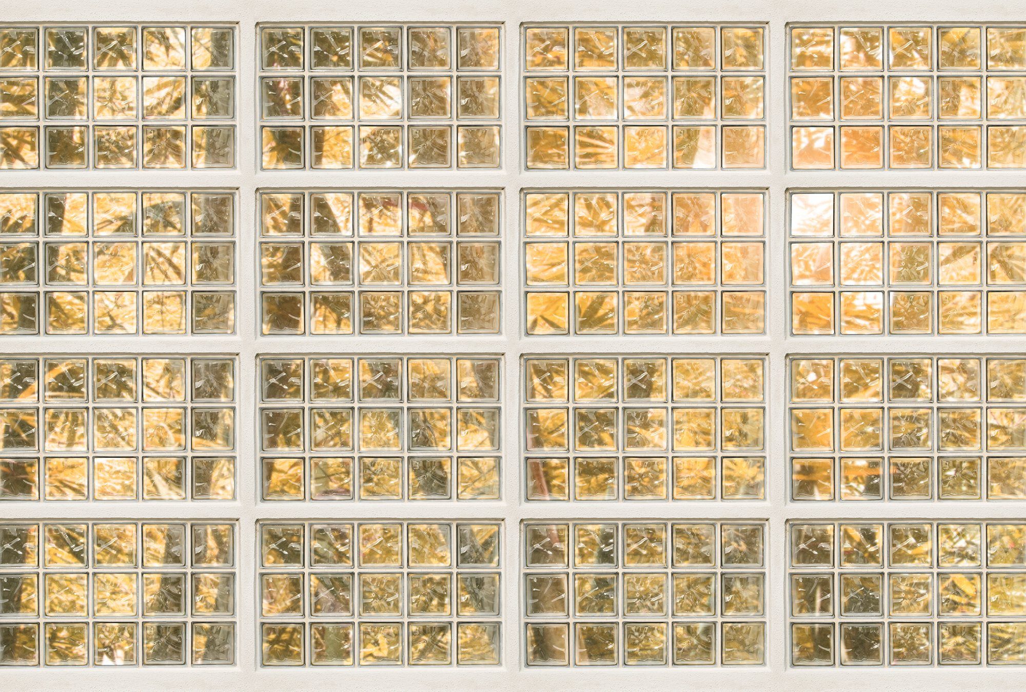 Architects Paper Fototapete Atelier 47 Brick of Glass 1, glatt, botanisch, (4 St), Vlies, Wand, Schräge, Decke