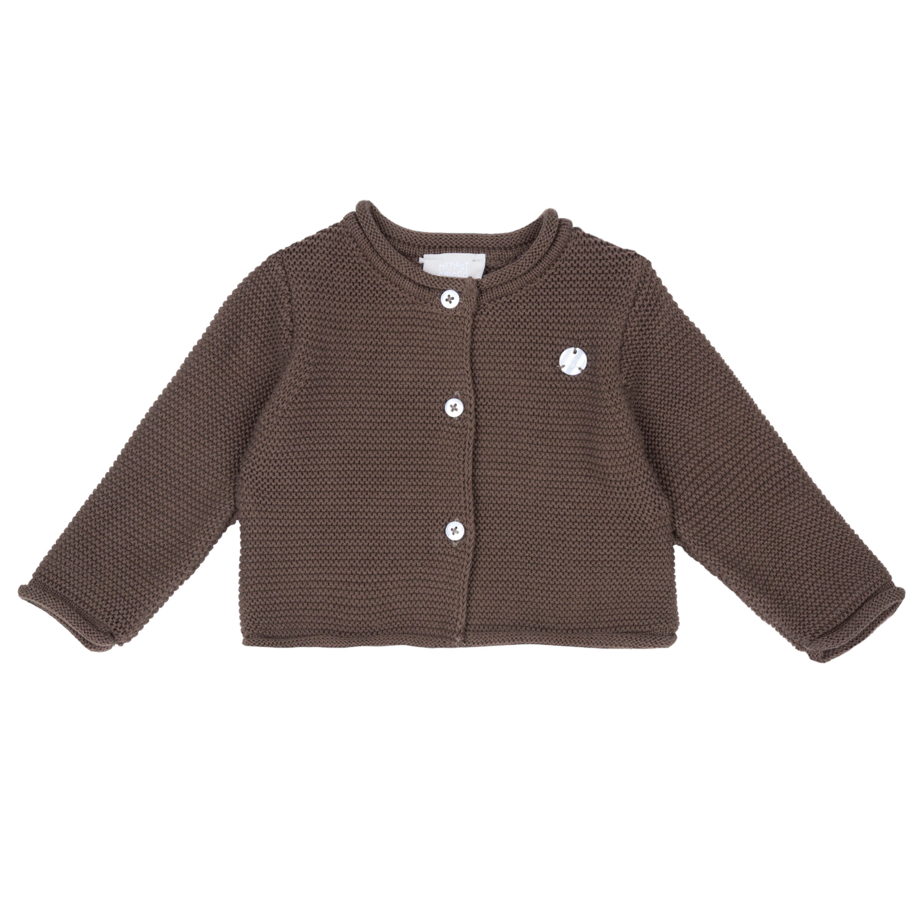 Jacquardstrickjacke Strickjacke