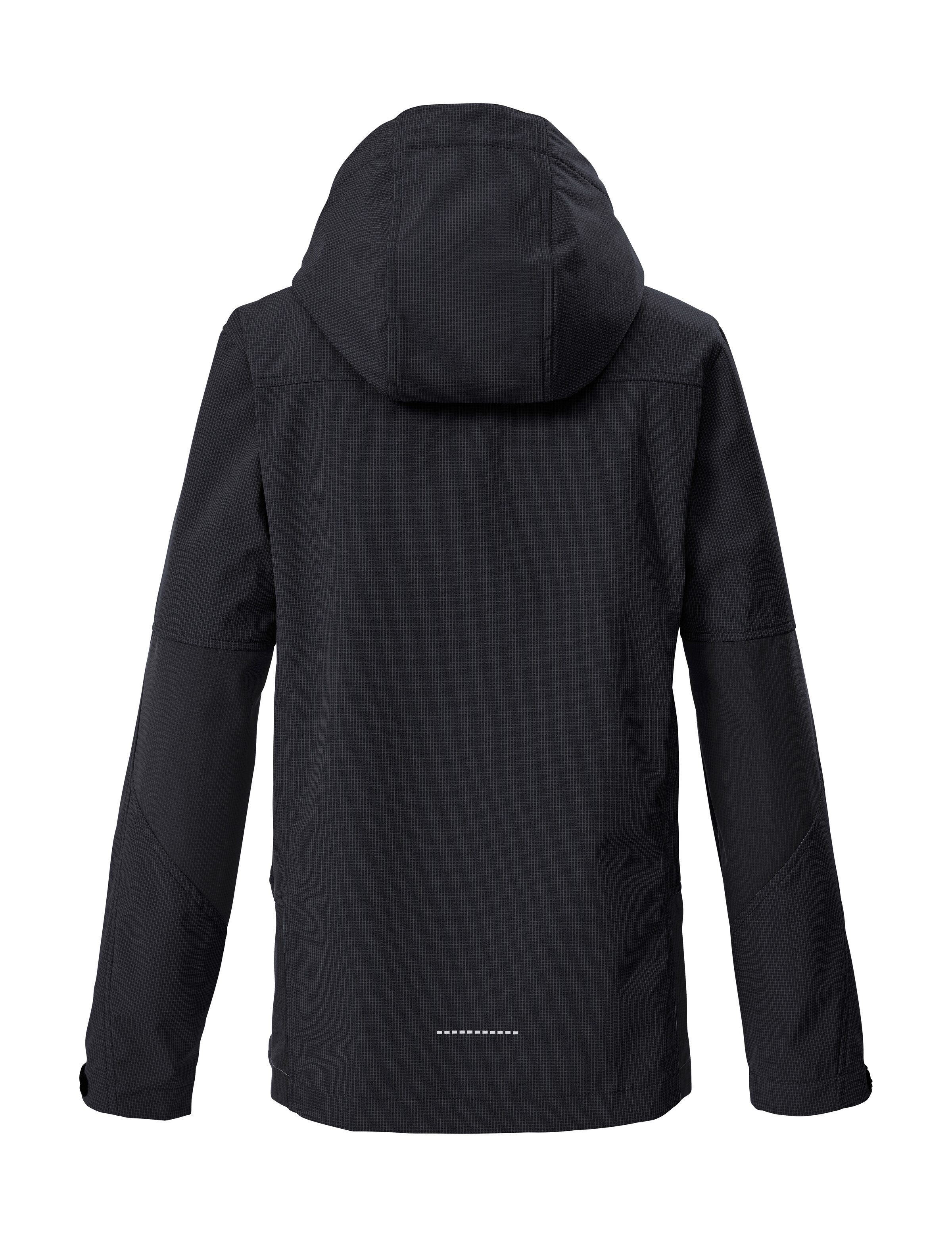 Killtec Softshelljacke KOS 143 BYS SFTSHLL JCKT Winddichte, wasserabweisende Softshelljacke mit Karomuster