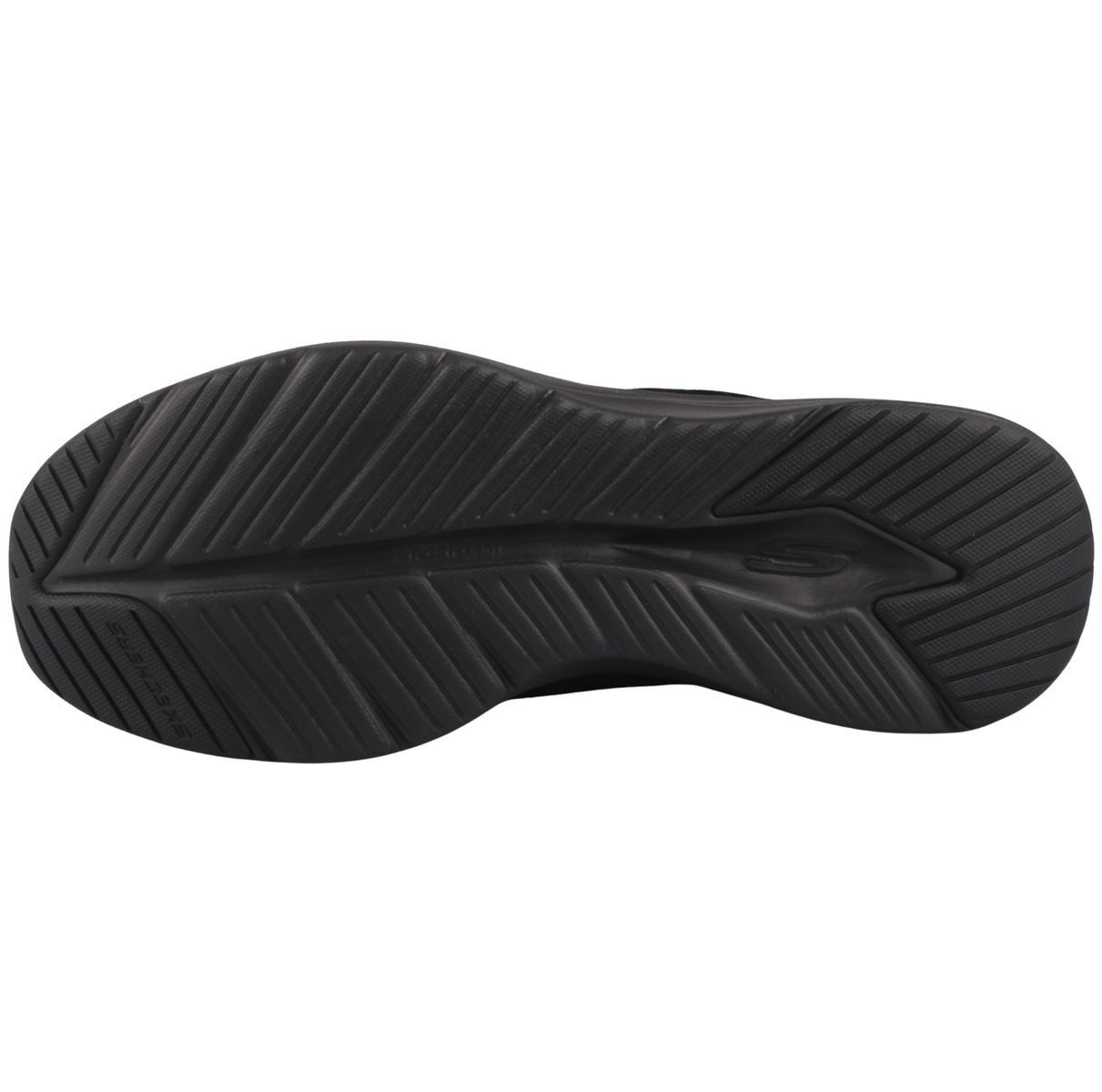 Skechers 168173-BBK Slipper Slip-in-Halbschuh mit schmutzabweisendem Velourleder – Bild 4 von 5