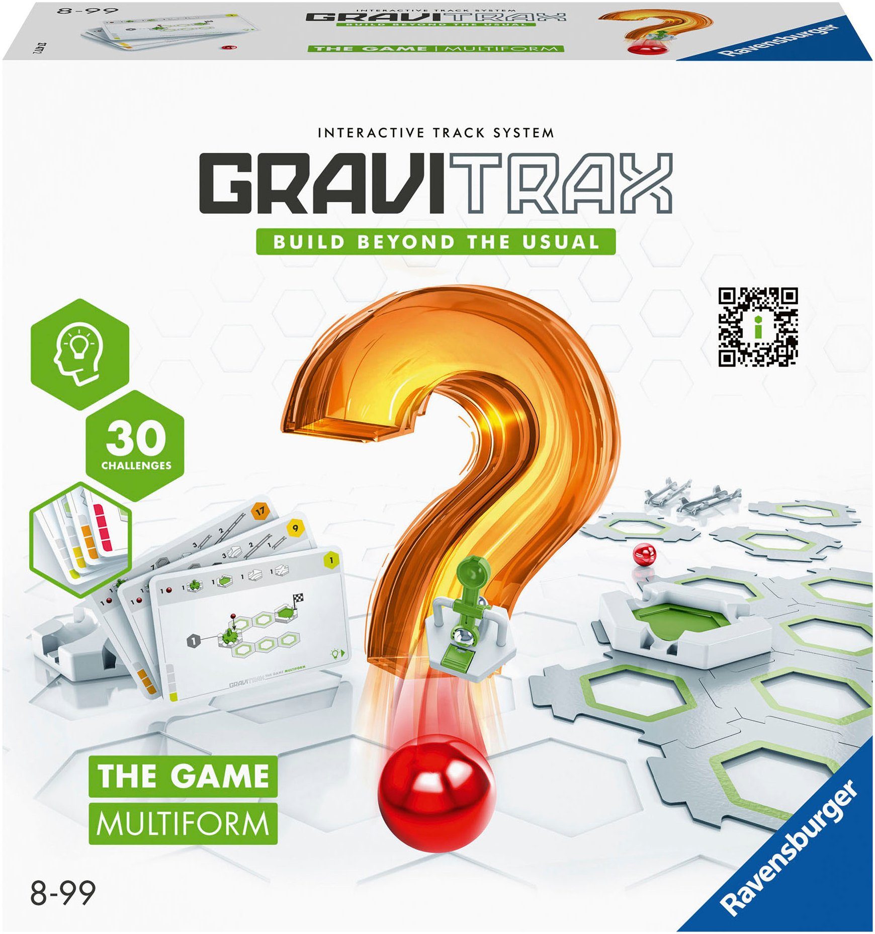Ravensburger Kugelbahn-Bausatz GraviTrax THE GAME multiform, Made in Europe