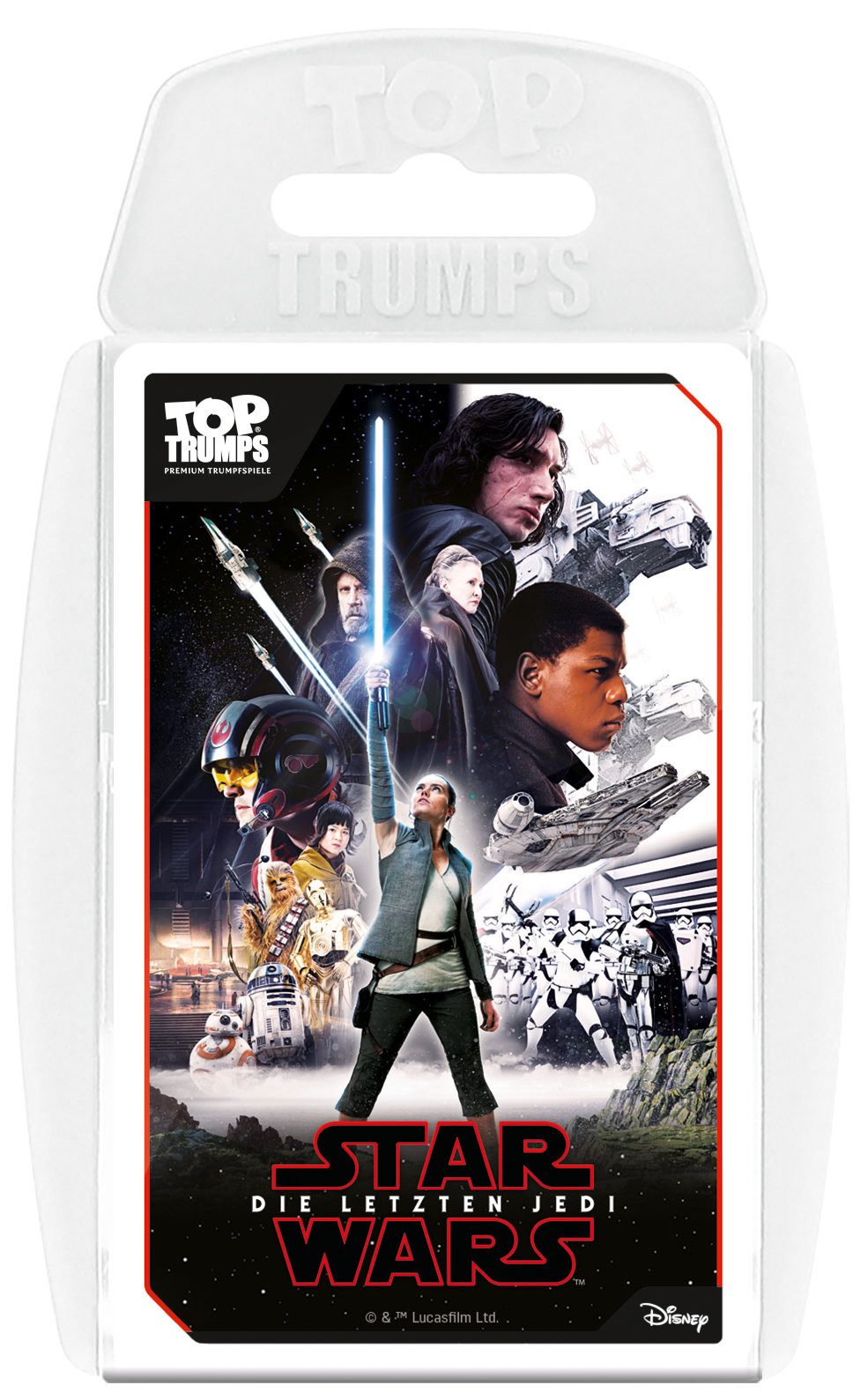 Winning Moves Spiel Top Trumps Star Wars - Episode 8, Quartett