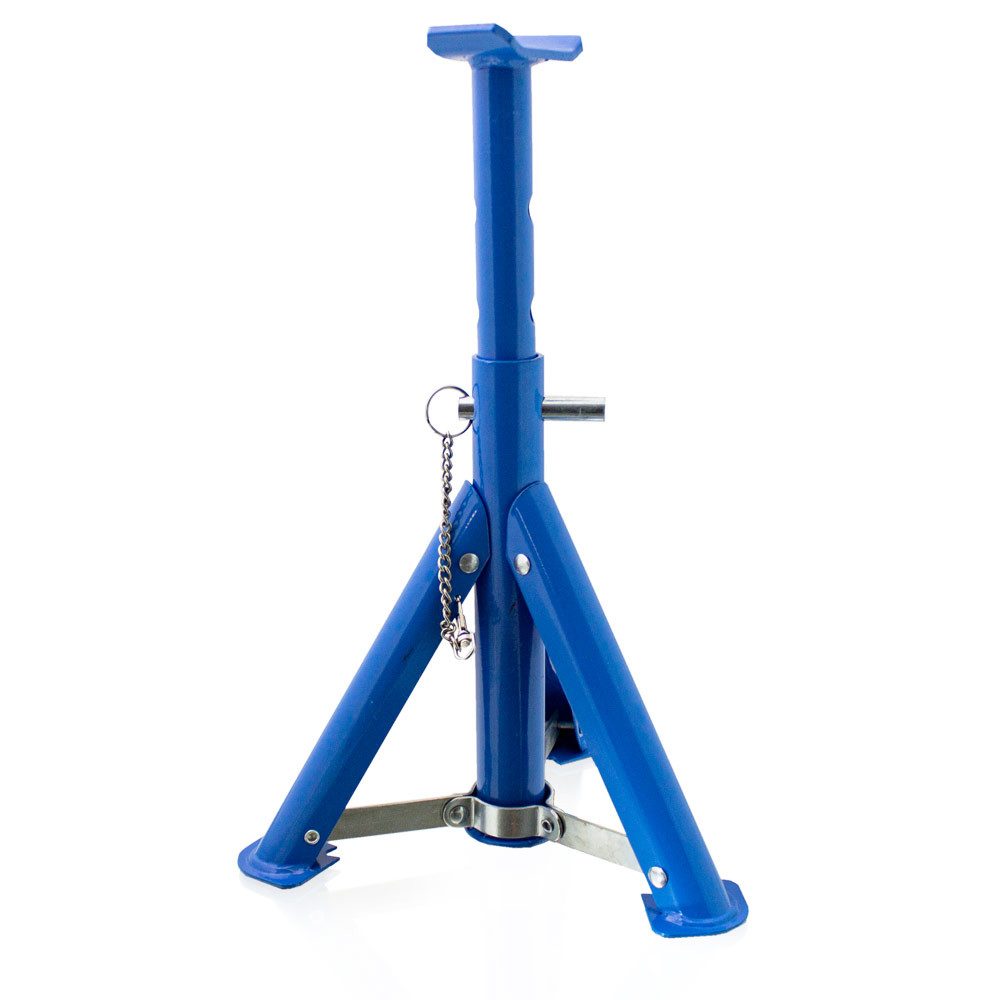 Bituxx Unterstellbock 3000 kg Blau, 3000 kg max. Belastbarkeit, (Spar-Set, 2-St., MS-17350), Traglast 3T, klappbar