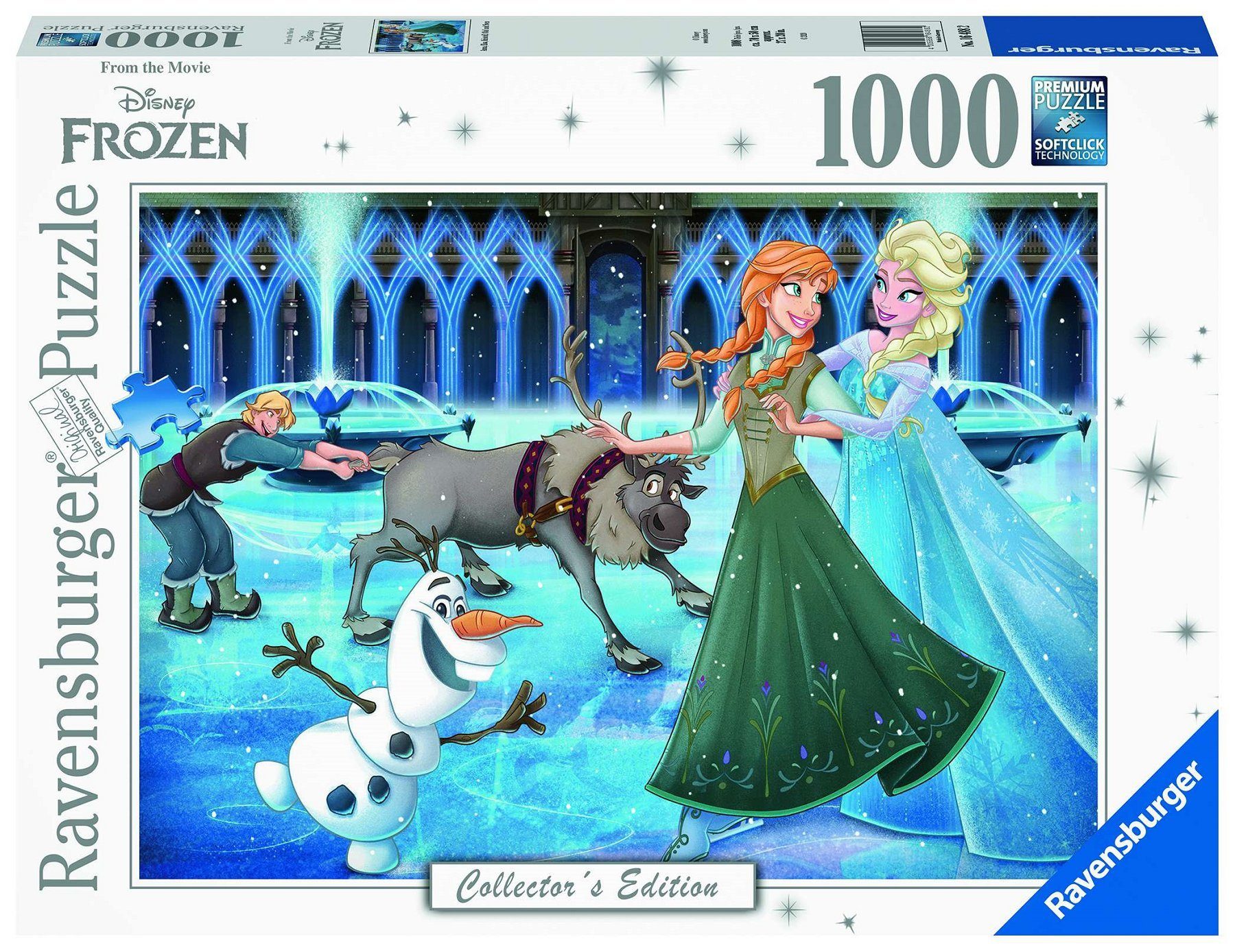 Ravensburger Puzzle Ravensburger 16488 Disney Frozen Collectors Edition 1000 Teile Puzzle, 1000 Puzzleteile, Made in Europe