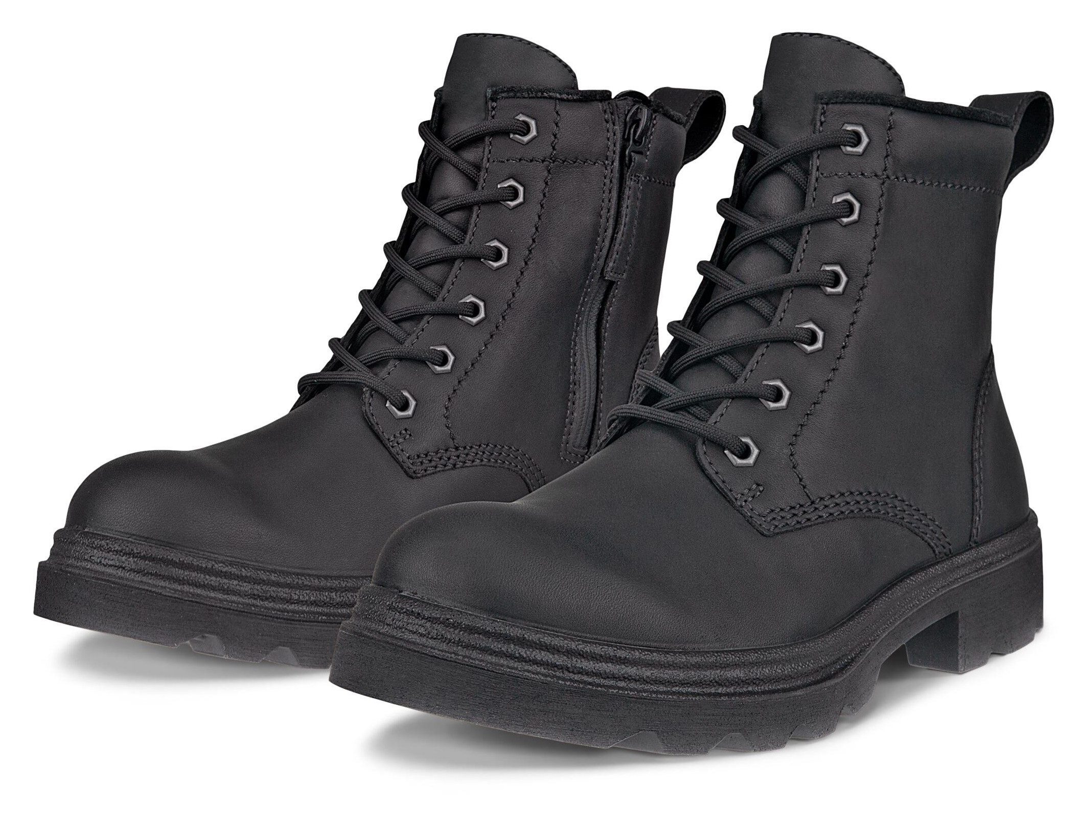 Ecco GRAINER W Schnürboots, Stiefelette, Winterboots, Blockabsatz, mit Schu günstig online kaufen