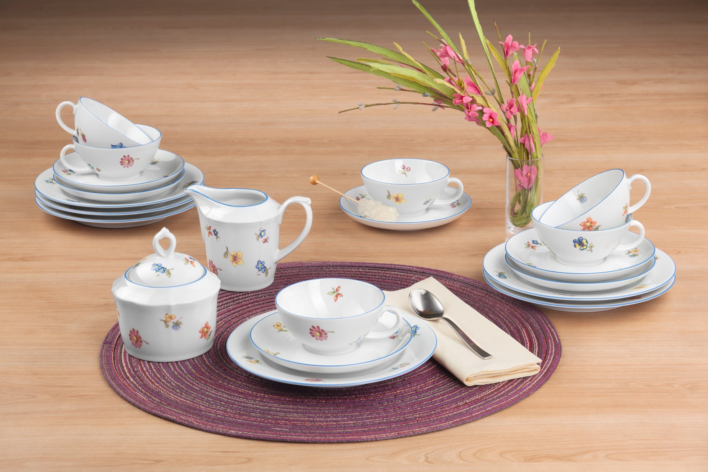 Seltmann Weiden Geschirr-Set Milchkännchen 6 Personen Sonate 34032 von Seltmann Weiden, Porzellan