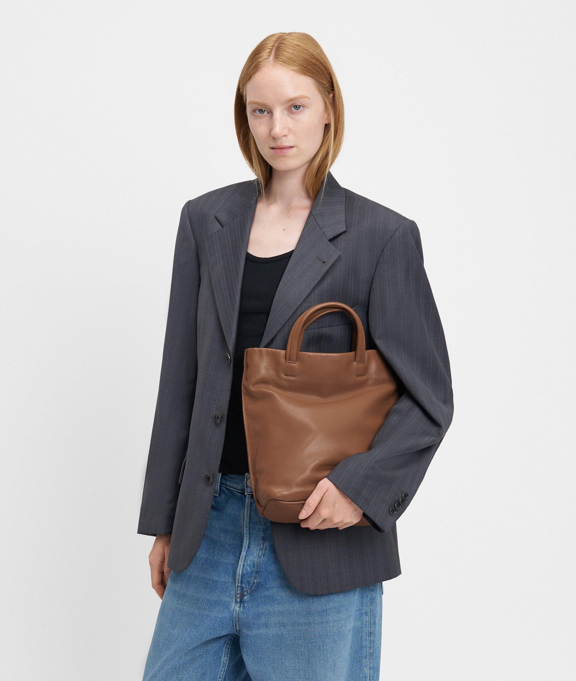 Liebeskind Berlin Handtasche Hera Tote M, Geräumige Tote-Bag aus Schafsleder