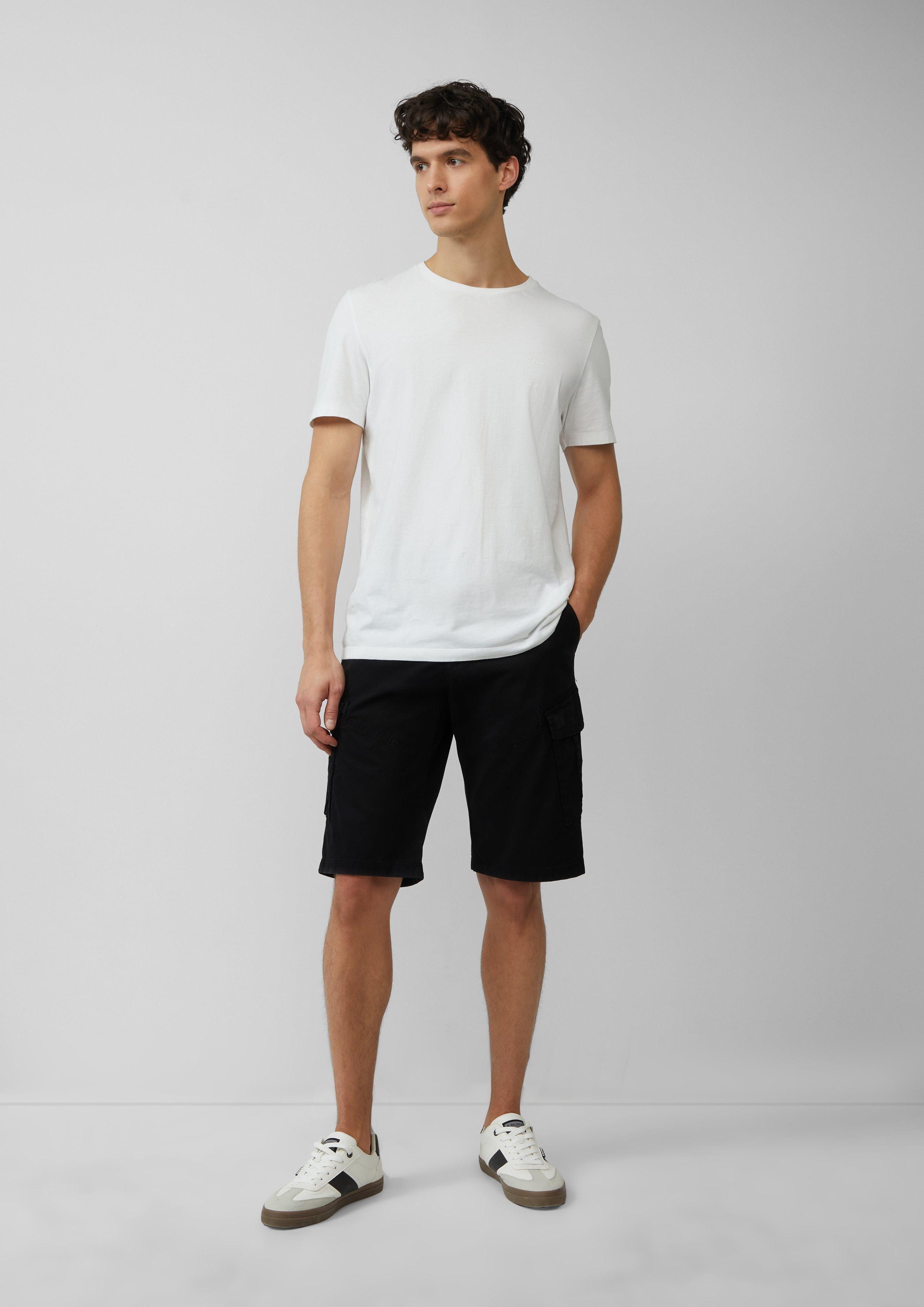 s.Oliver Bermudas File: Cargo-Shorts im Relaxed günstig online kaufen