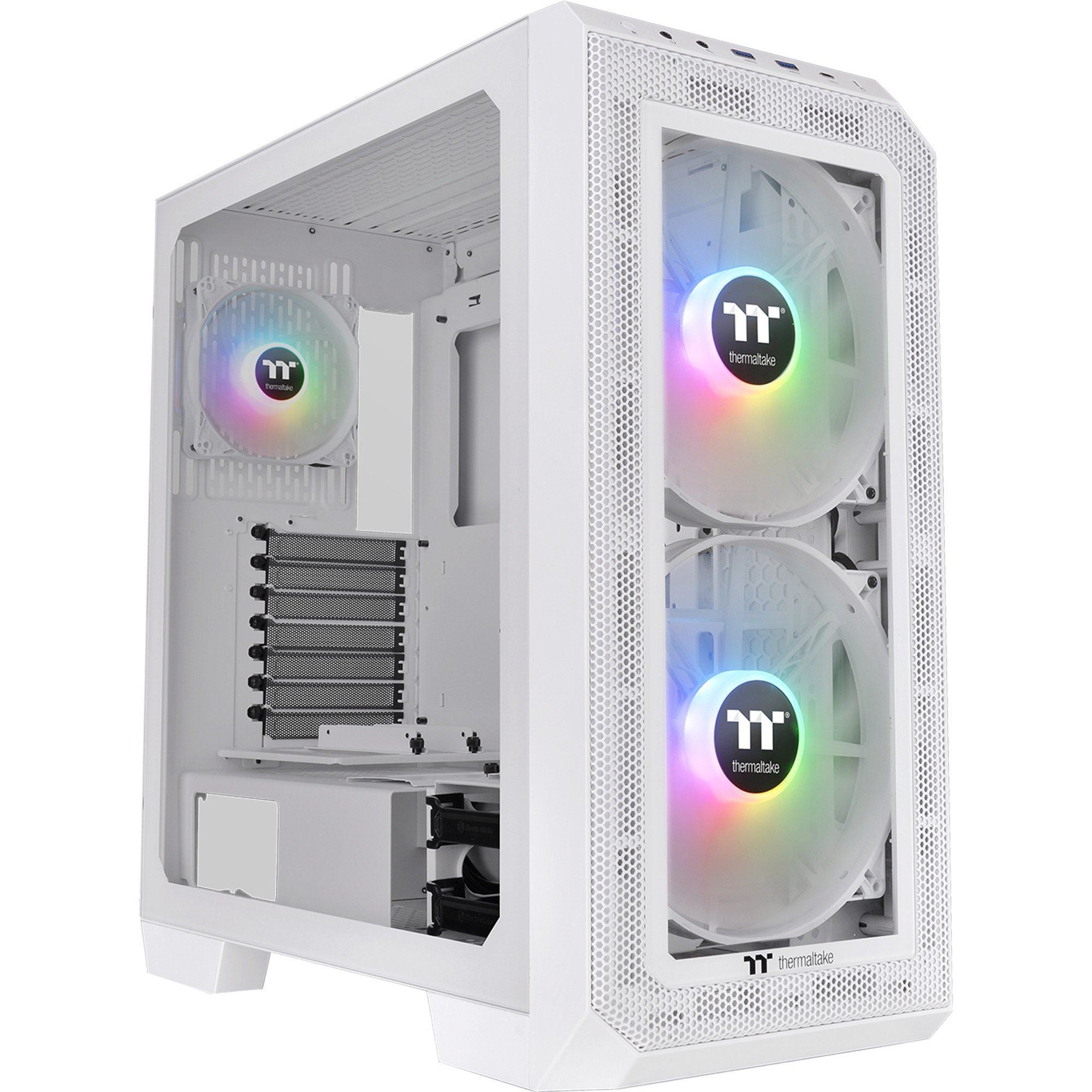 Thermaltake PC-Gehäuse Thermaltake View 300 MX, Tower-Gehäuse, (Tempered