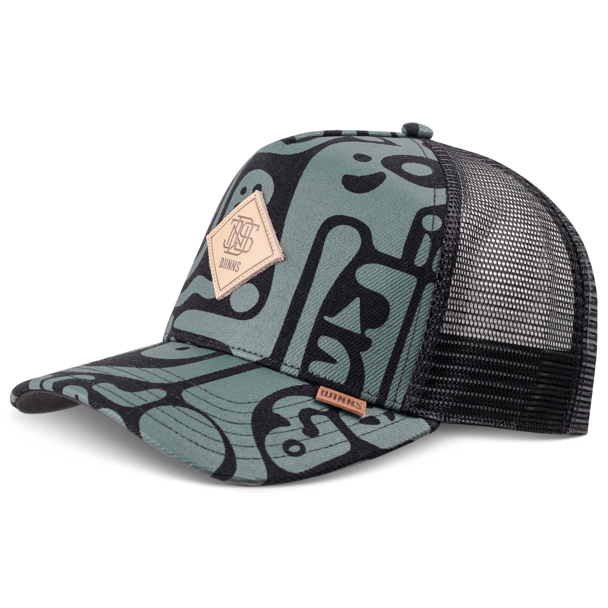 Djinns Trucker Cap Djinns HFT Trucker Cap Denim Oracle (Basecap, Basecap, Meshcap, Trucker Kappe)