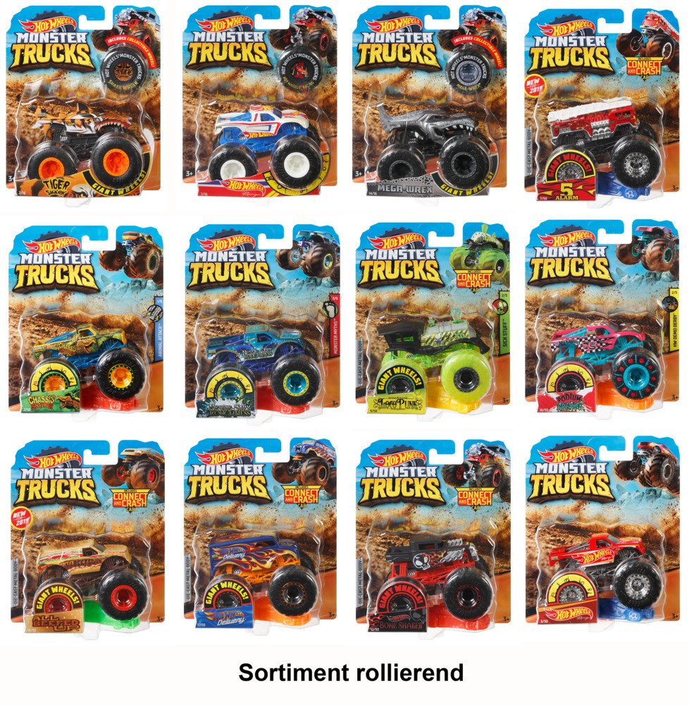 Mattel® Spielzeug-Monstertruck Hot Wheels Monster Trucks 1:64 sortiert