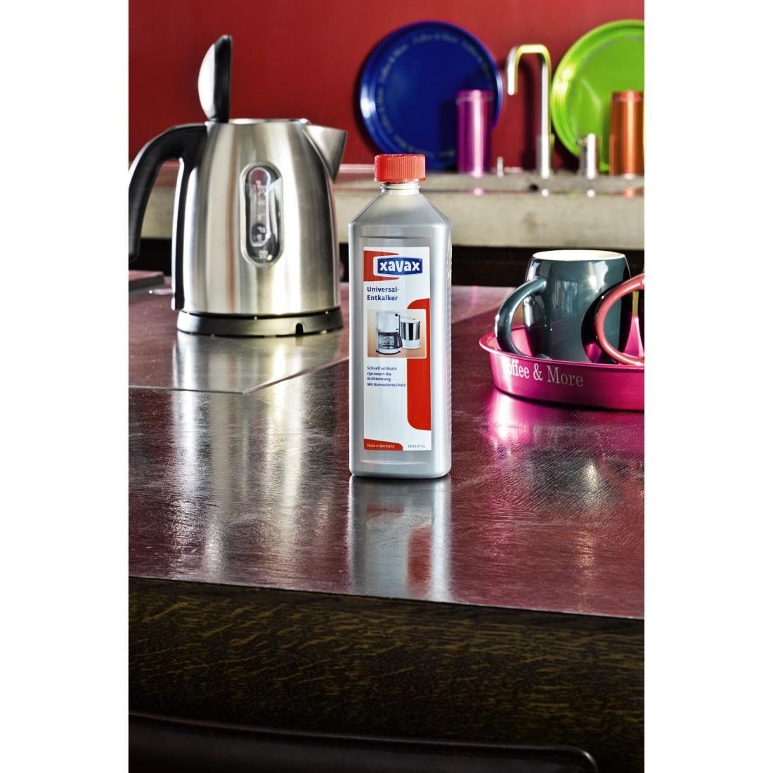 Xavax Universal Entkalker Entkalker (Kalklöser z.B. für Kaffeemaschine, Entkalkungsmittel, 500ml)