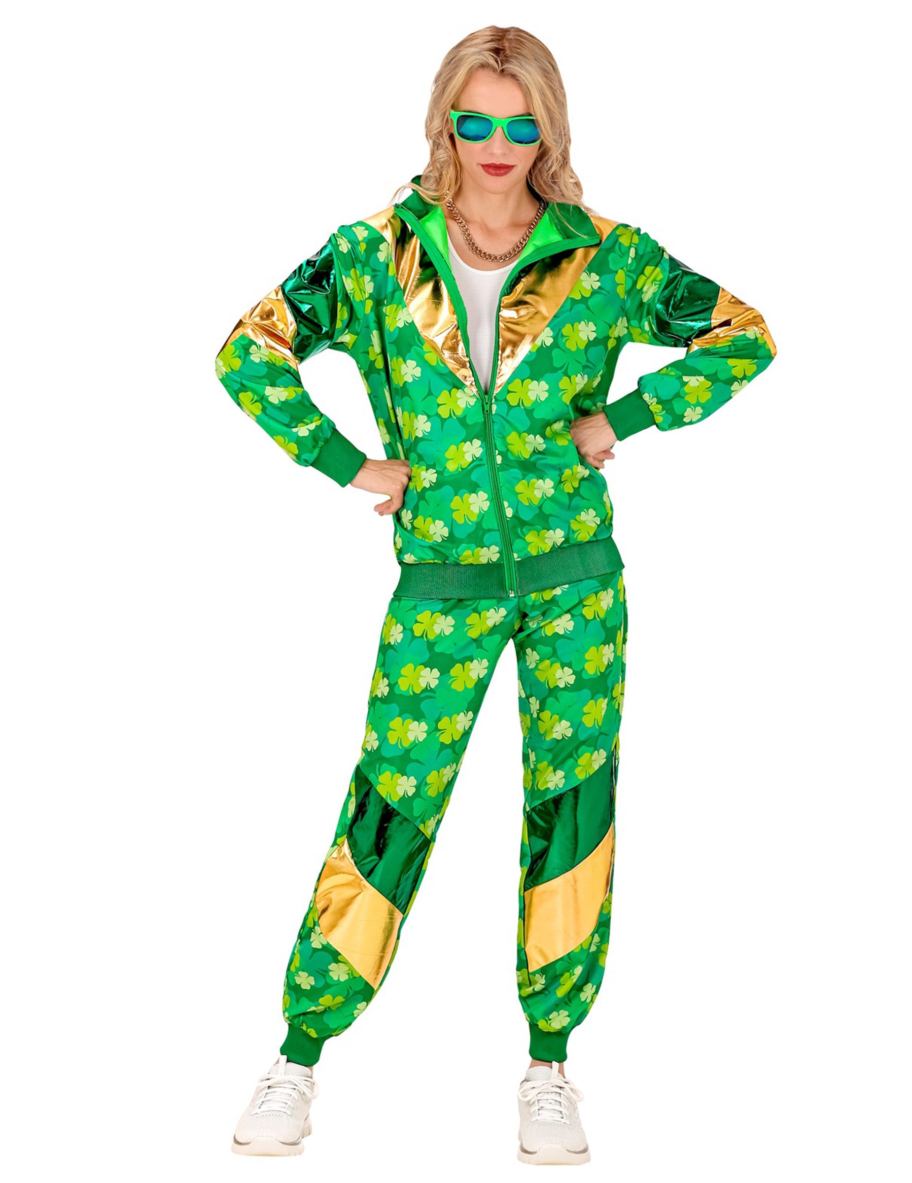 Widmann S.r.l. Kostüm St. Patrick's Kleeblatt-Trainingsanzug Plus Size für günstig online kaufen