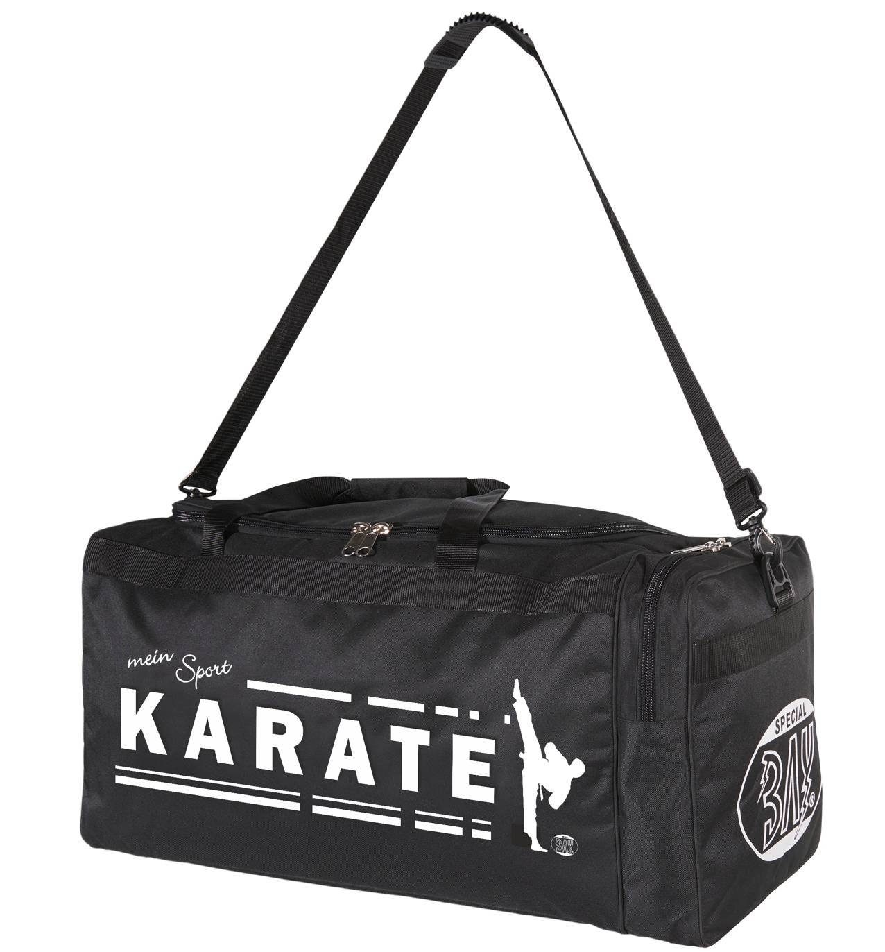 BAY-Sports Sporttasche Sporttasche mein Sport Karate schwarz 70 cm