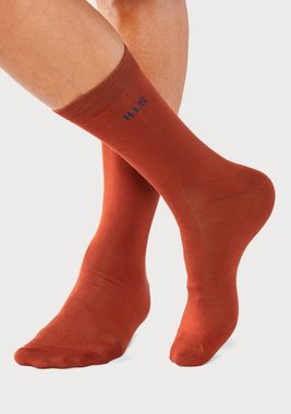 H.I.S Socken (Packung, 10-Paar) mit farbigem Innenbund