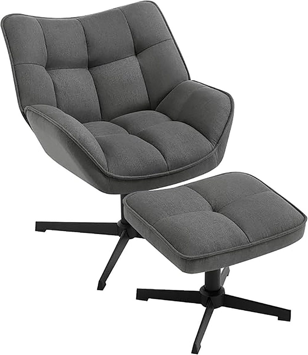 Woltu Relaxsessel (1-St), 360° drehbar, gepolstert, günstig online kaufen