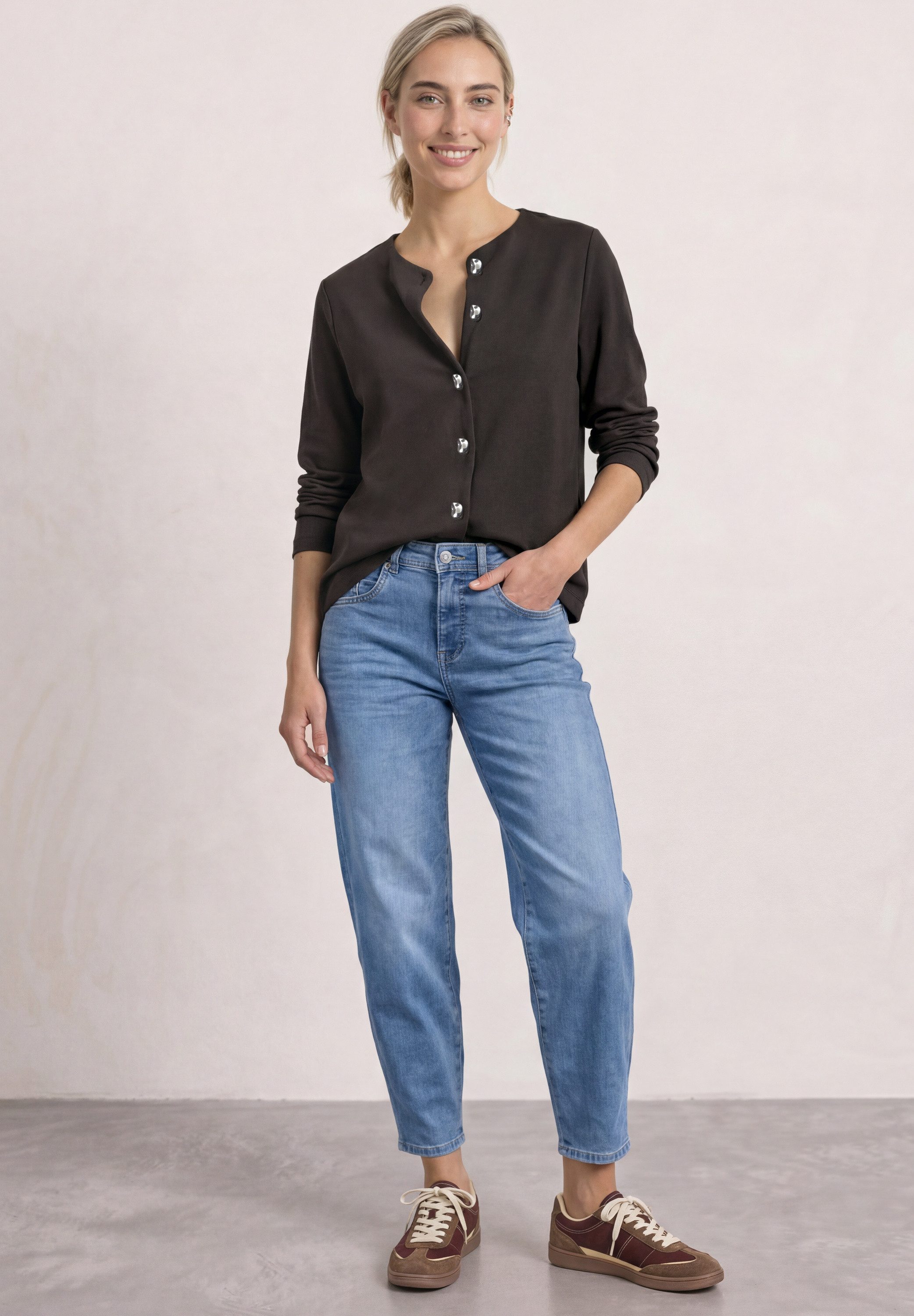 STREET ONE Cardigan in Unifarbe