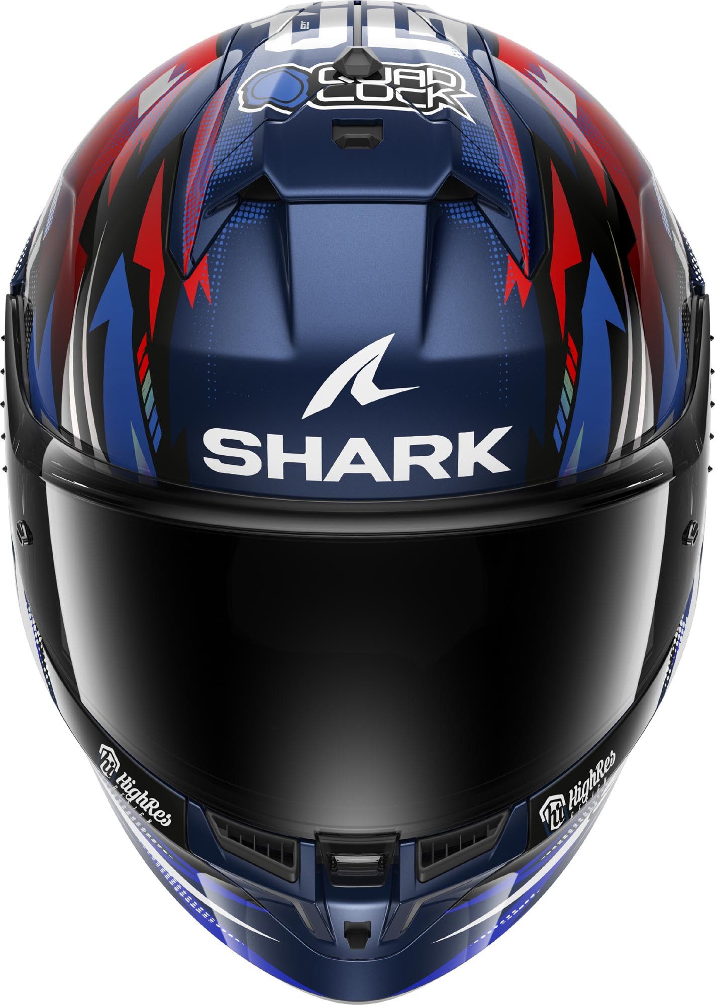 Shark Motorradhelm Skwal Cup Replica Zarco GP de France Helm, Antifog Beschichtet,vorbereitet Für Kommunikationssystem,geeignet