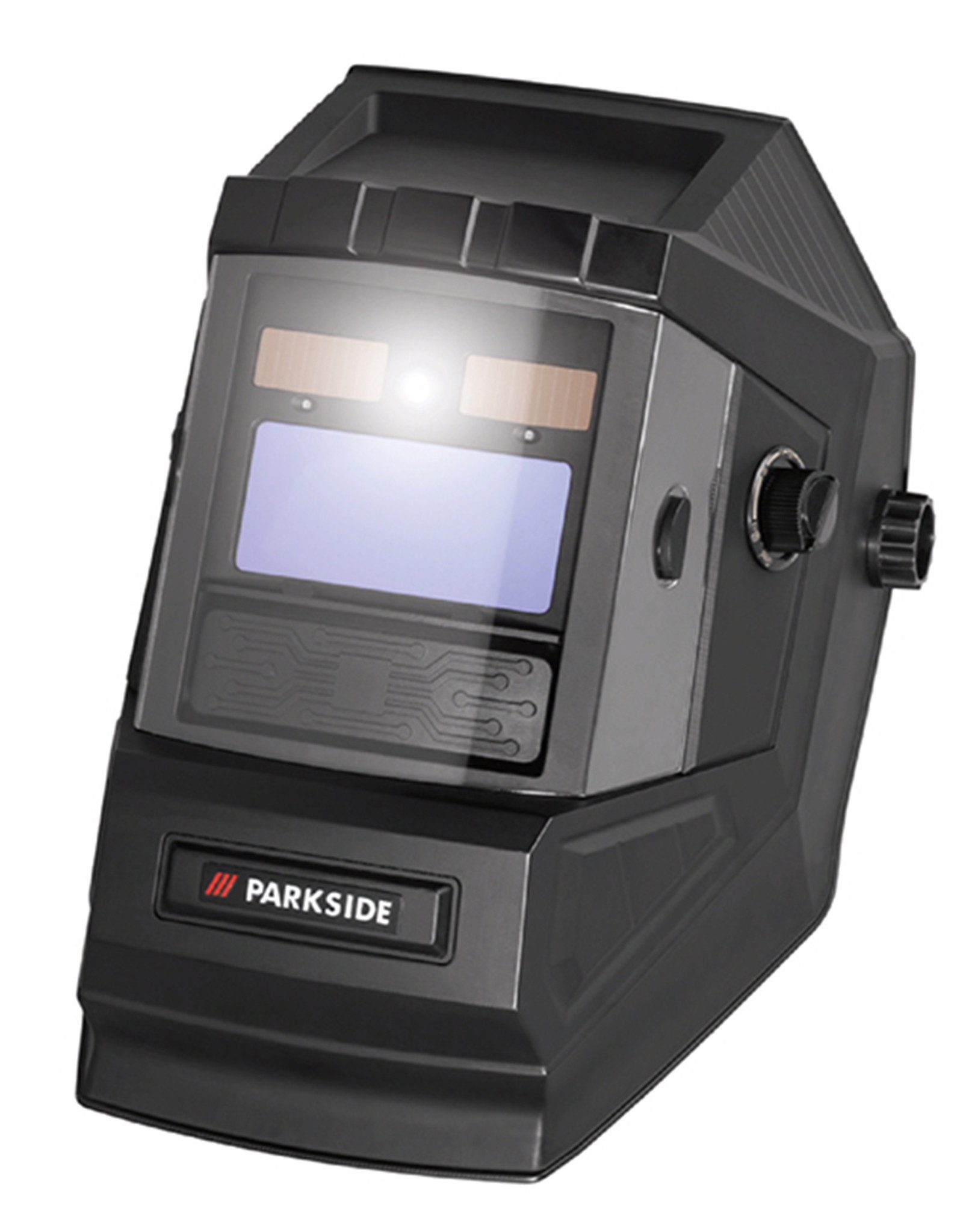 Elektroschweißgerät PARKSIDE Schweißhelm »PSHL 2 D1« Automatik LED schwarz