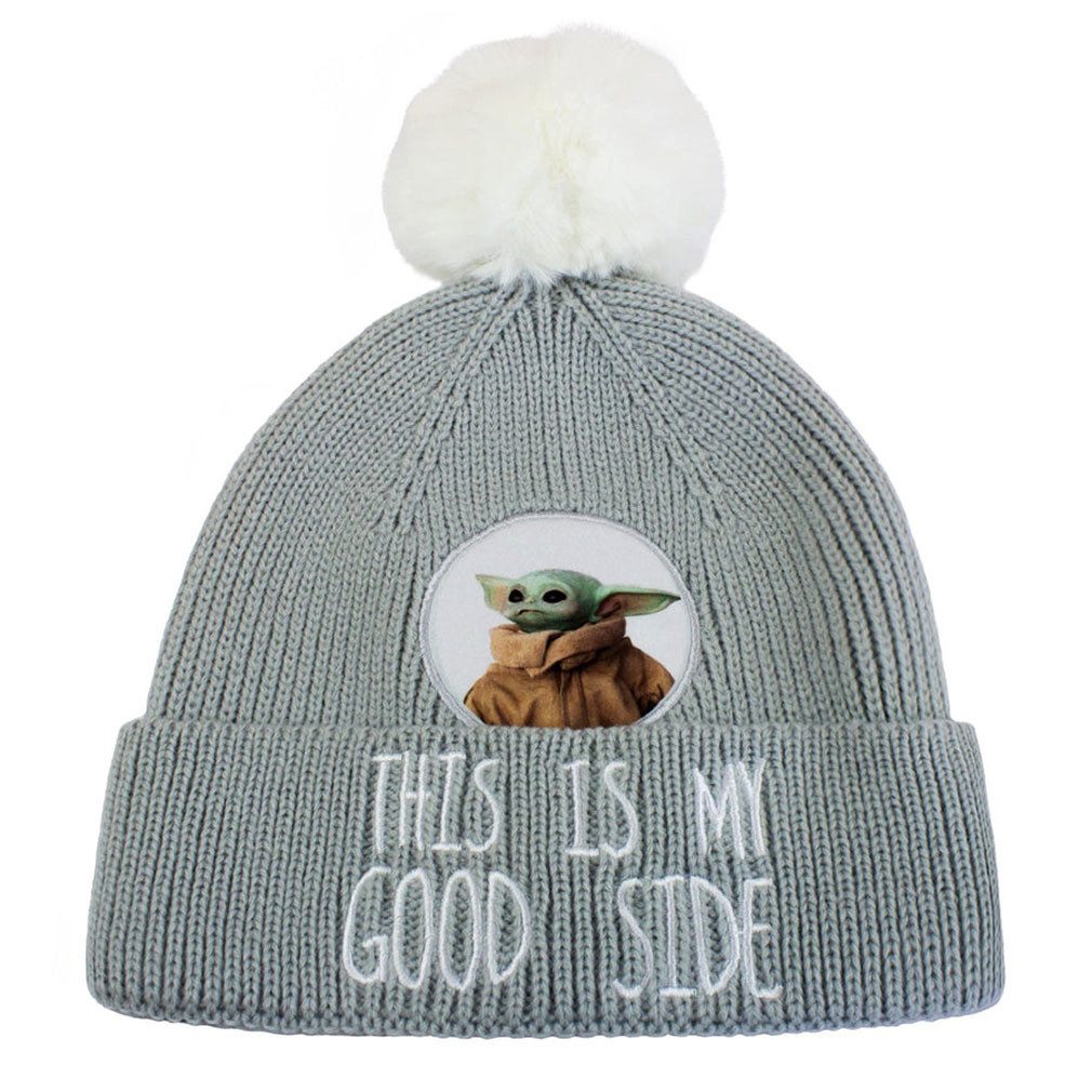 Star Wars Beanie The Mandalorian: This Is My Good Side Beanie Baby Yoda Strick