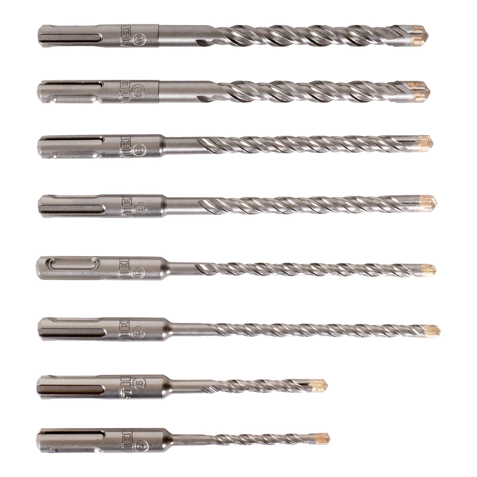 Stier Steinbohrer STIER Hammerbohrer-Set Premium SDS-plus 8-tlg.