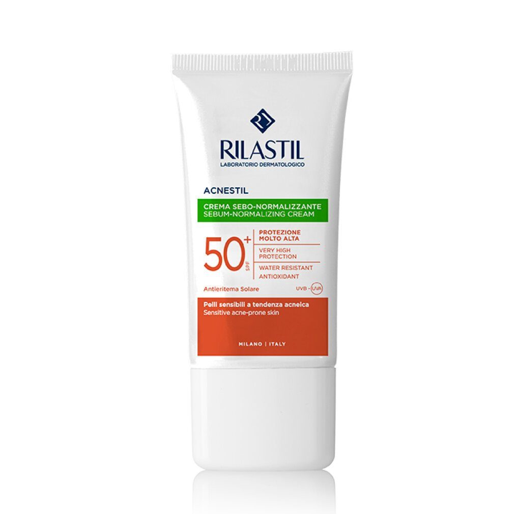 Rilastil Sonnenschutzcreme Sun System Spf50+ Acnestil 40ml