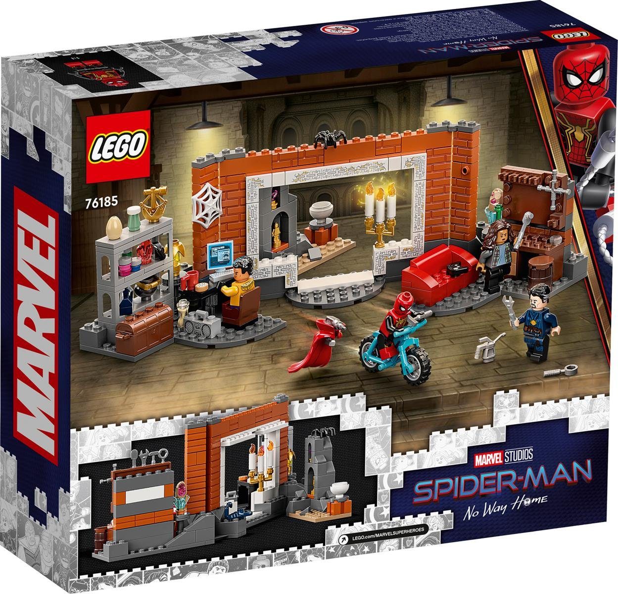 LEGO® Konstruktionsspielsteine LEGO 76185 Super Heroes Spider-Man in der Sanctum - EOL 2022, (Set)