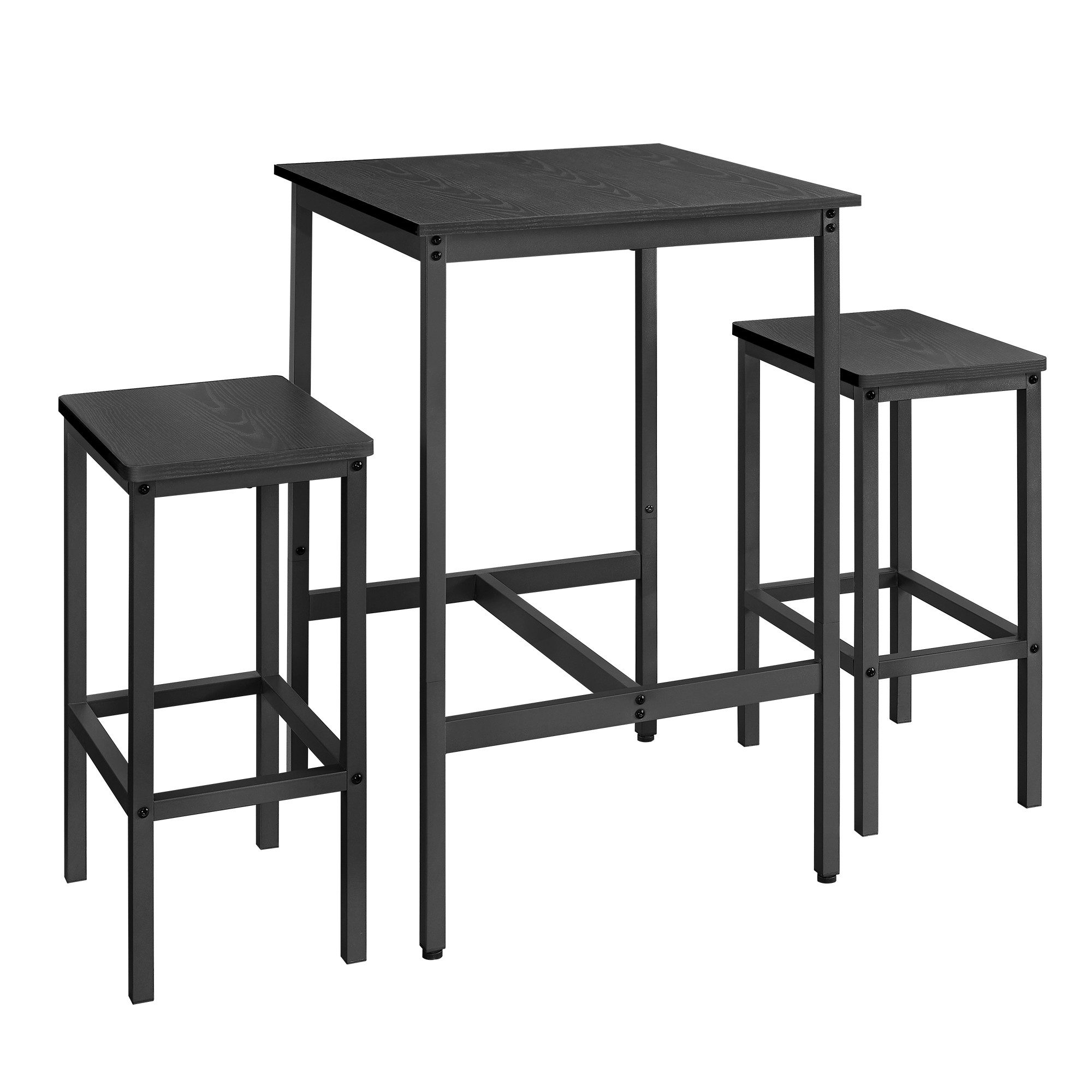 VASAGLE Bartisch Bartisch-Set, Esstisch(60 x 60 günstig online kaufen