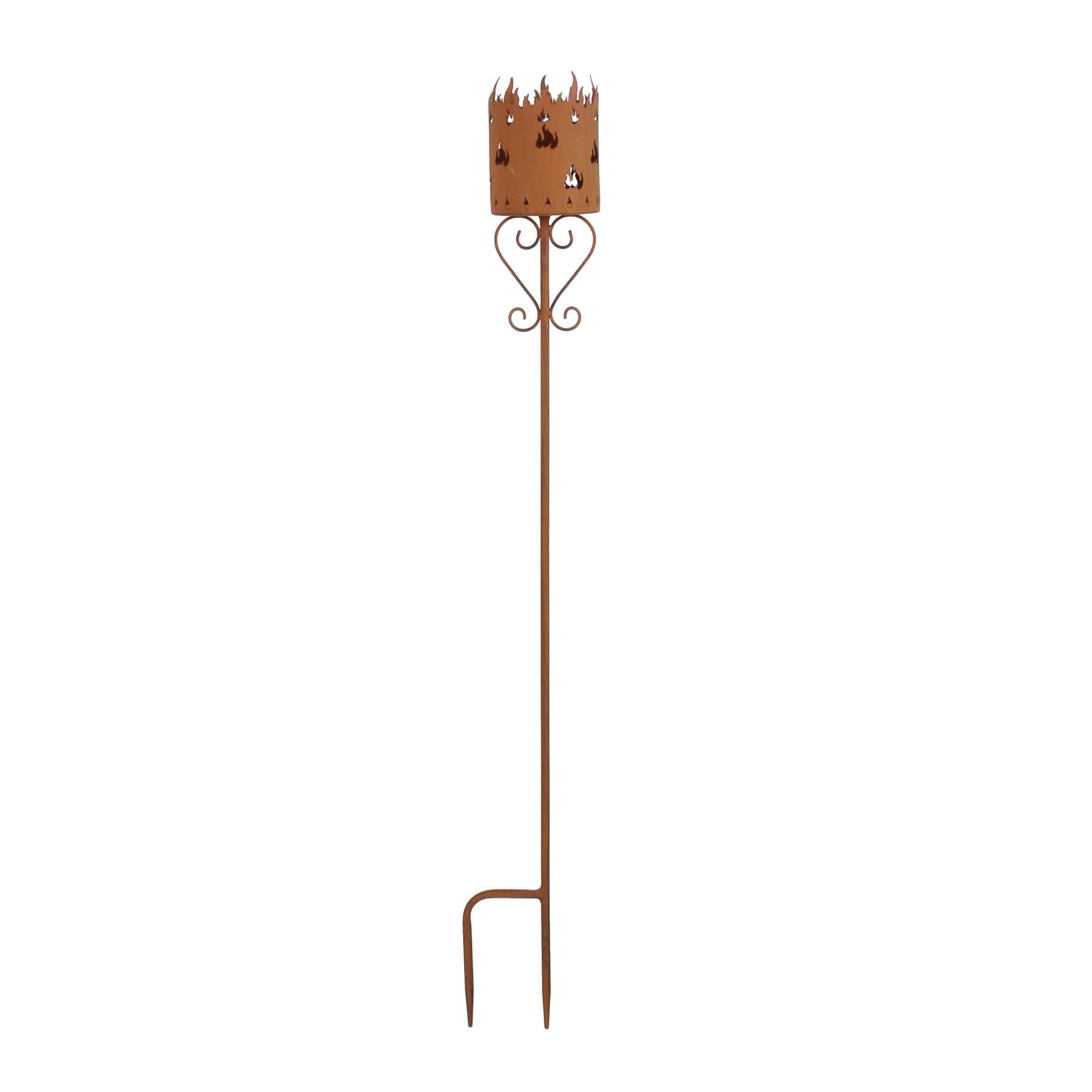 Frank Flechtwaren Gartenstecker Gartenstecker Flammenkelch günstig online kaufen