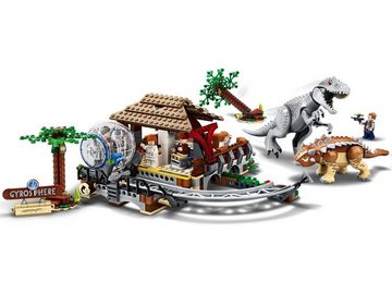 LEGO® Konstruktionsspielsteine LEGO® Jurassic World™ - Indominus Rex vs. Ankylosa, (Set, 537 St)