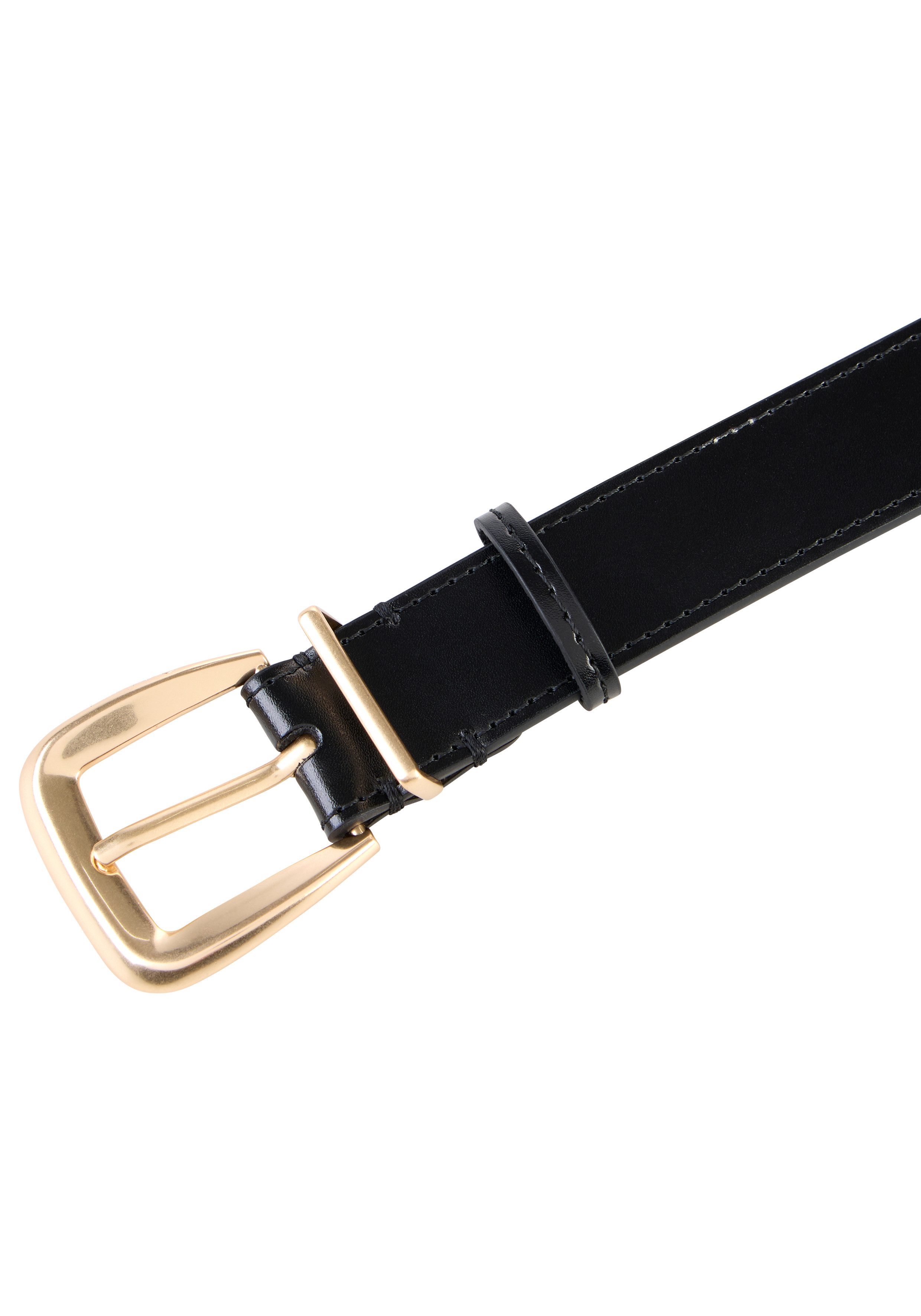 Calvin Klein Ledergürtel HW END TIP BUCKLE BELT 30MM Regular fit und größenverstellbar