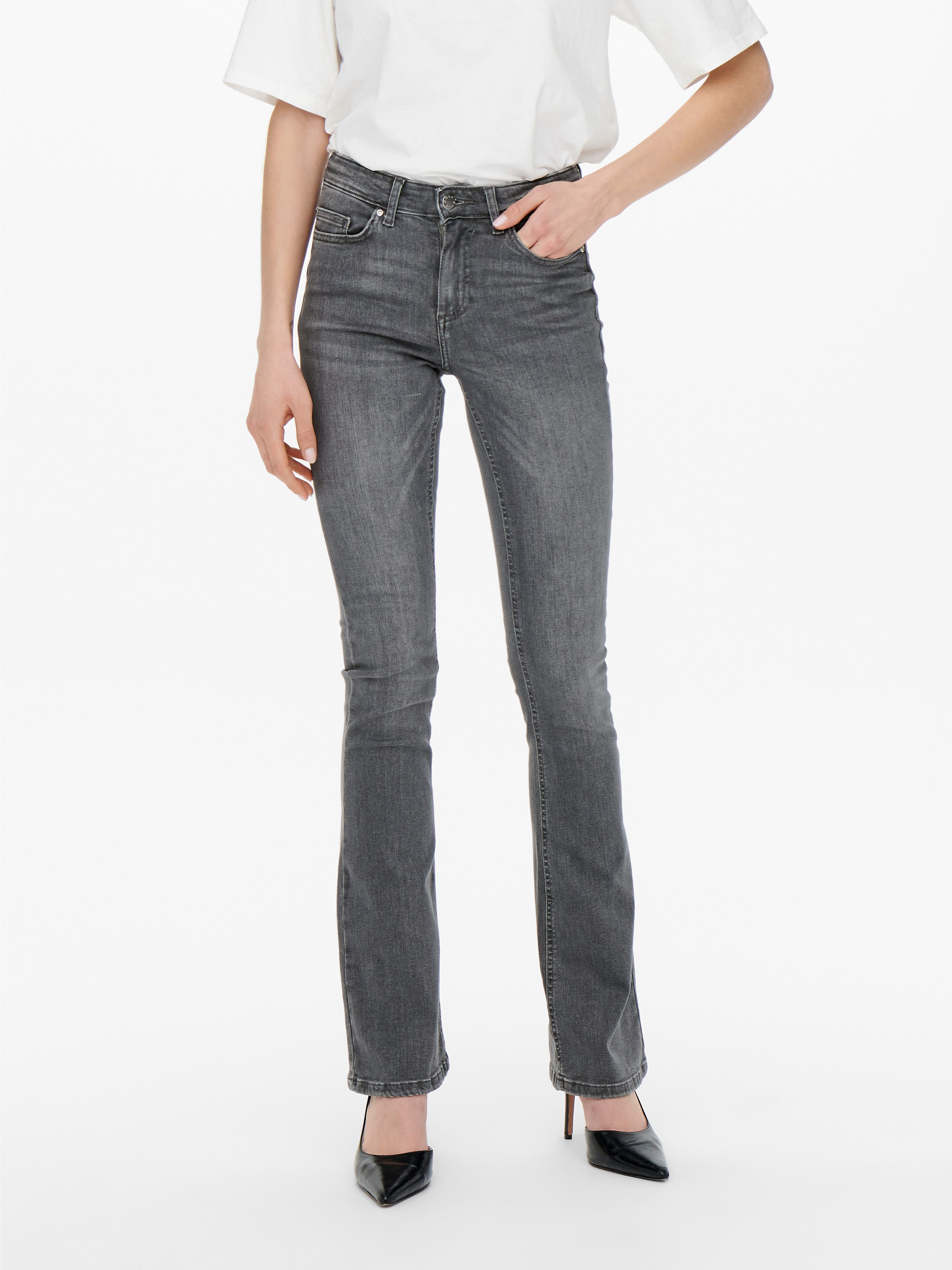 ONLY Bootcut-Jeans ONLBLUSH LIFE MID FLARED