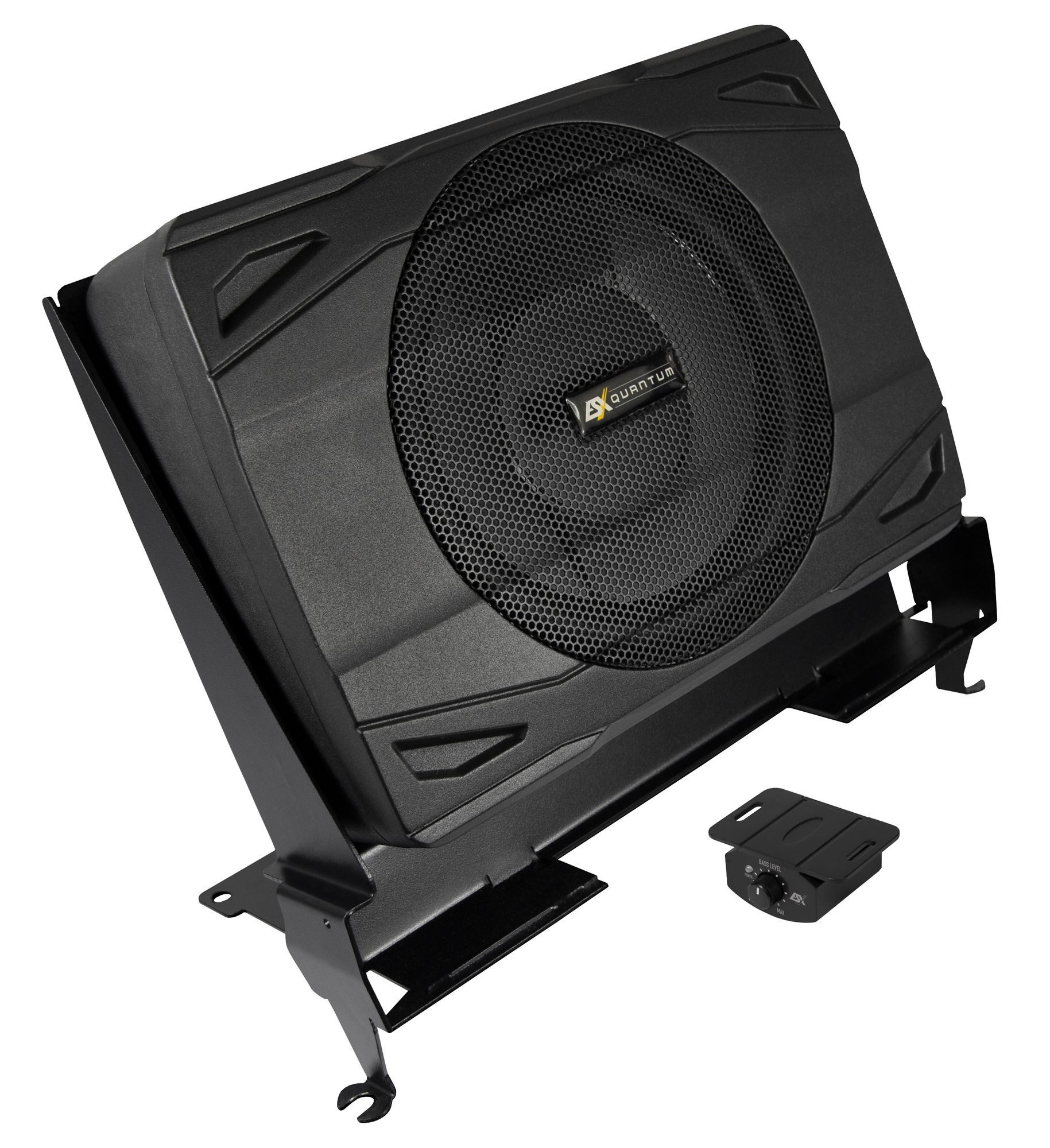ESX QXF201A 20 cm aktiver Subwoofer für Ducato Boxer Jumper Auto-Subwoofer (100 W, max.: W cm)