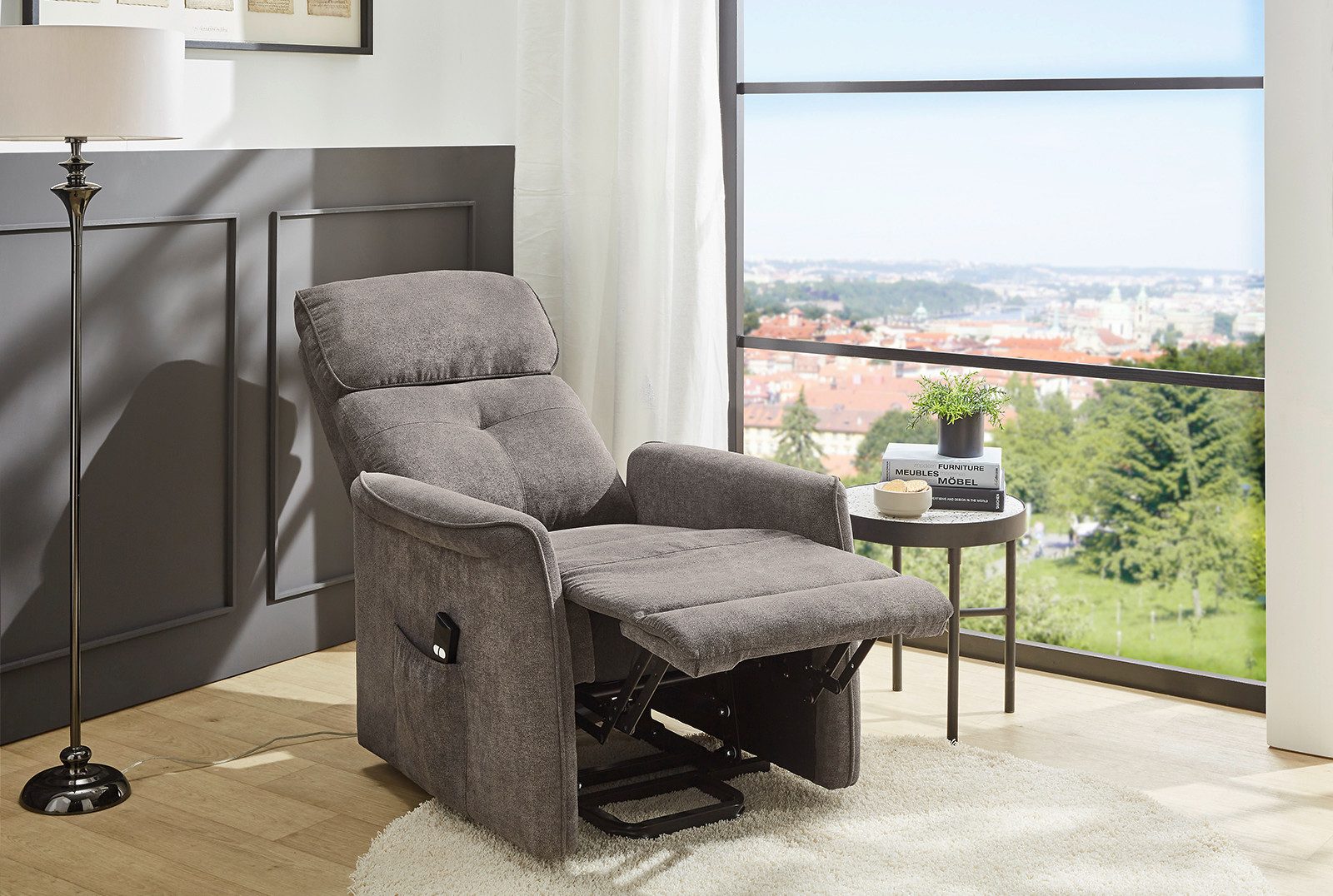 Jockenhöfer Gruppe TV-Sessel Denver, mit elektromotorischen Verstellfunktio günstig online kaufen