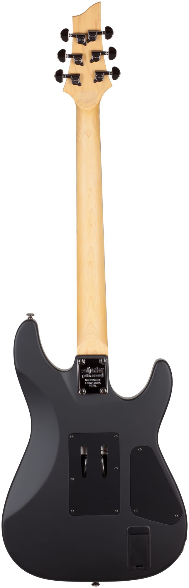 Schecter E-Gitarre Schecter Demon 6 FR Aged Black Satin LH