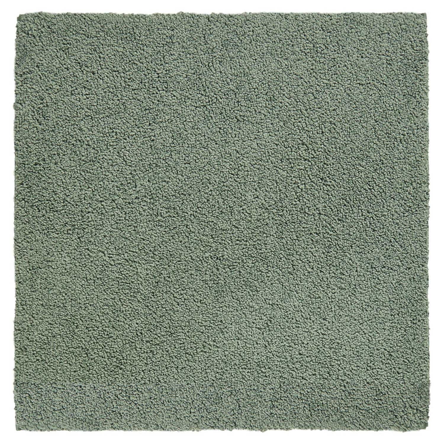 Aquanova Badematte LOA, Thymiangrün, 60 x 60 cm, Uni, rutschhemmend beschichtet, fußbodenheizungsgeeignet, Polyamid, rechteckig