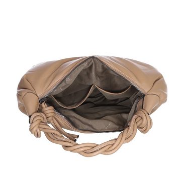 Ital-Design Schultertasche Mittelgroße, Damentasche Handtasche Baguette-Tasche
