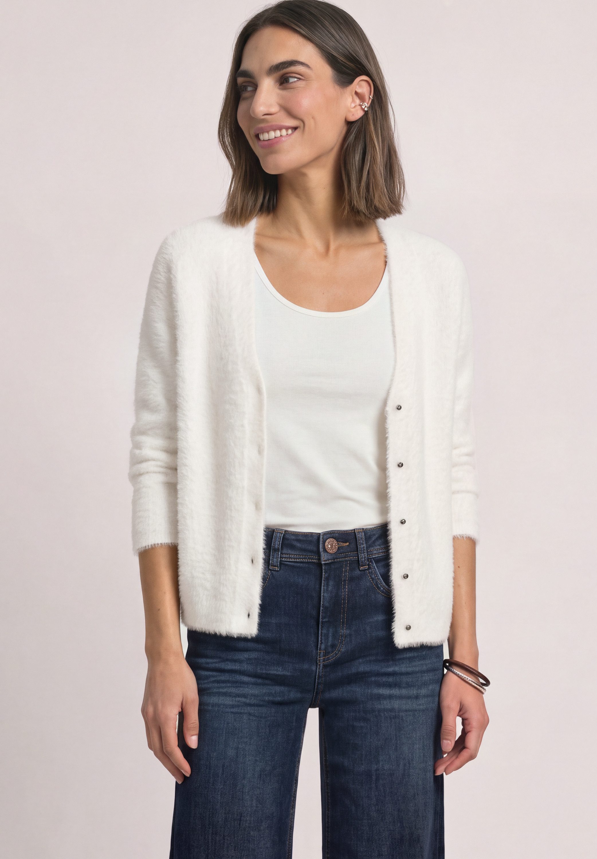 STREET ONE Cardigan in Unifarbe