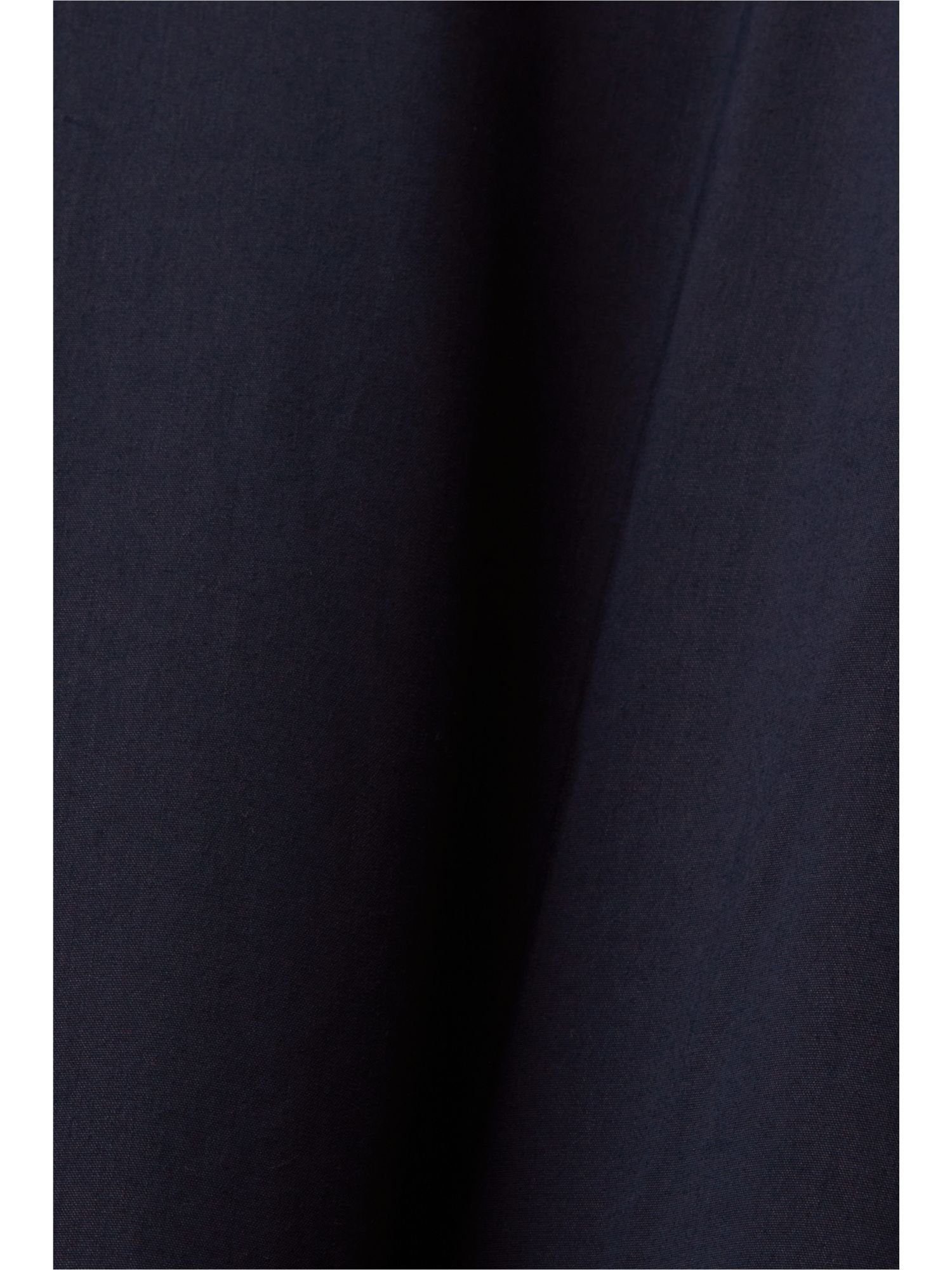NAVY aus (1-tlg) Esprit Troyer-Sweatshirt Sweatshirt Materialmix